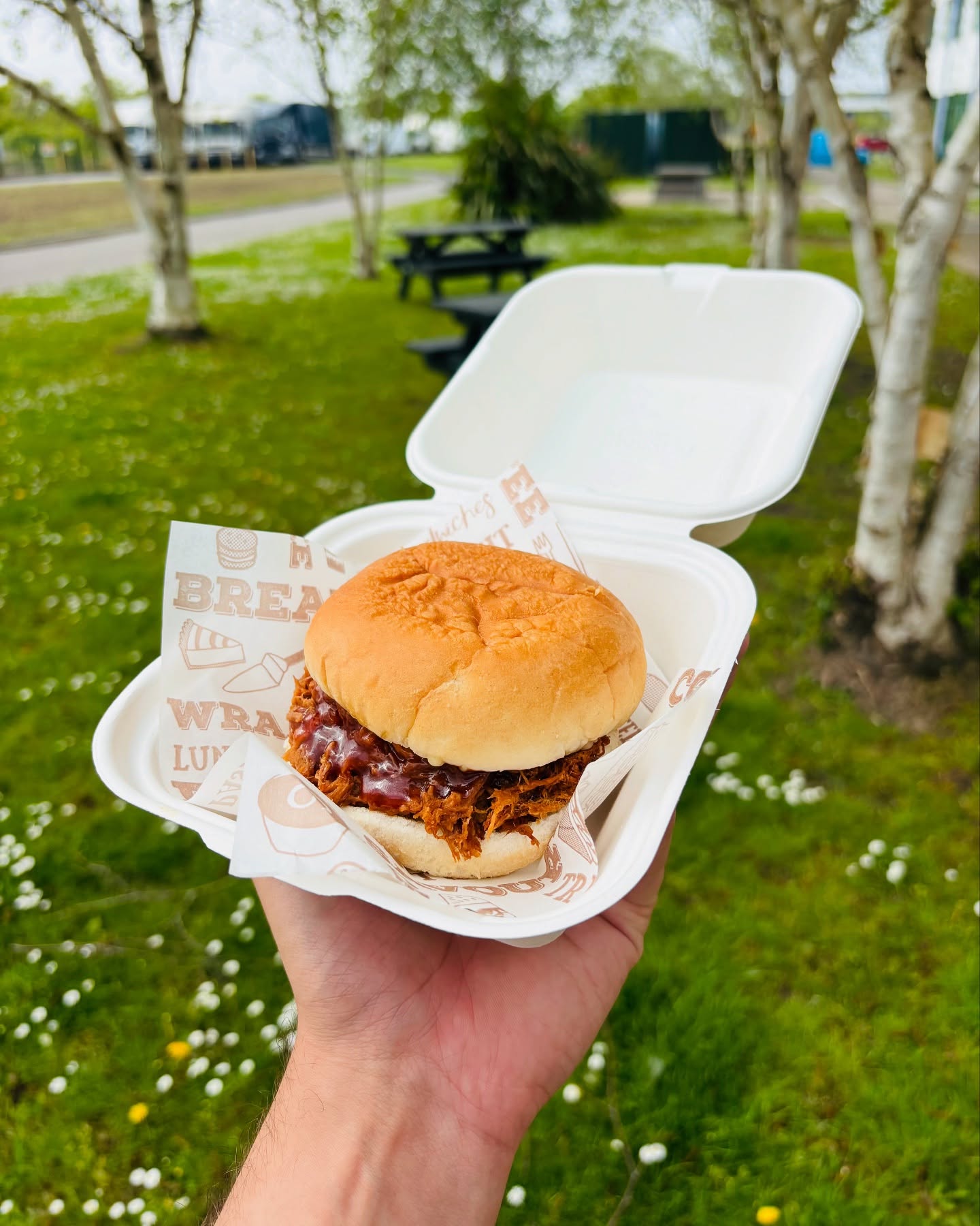 Sometimes on a Friday you just need to spoil yourself!
One of our quick comfort light lunches we sell at our Great Point studios cafe is our fan favourite BBQ Pulled Pork Roll!