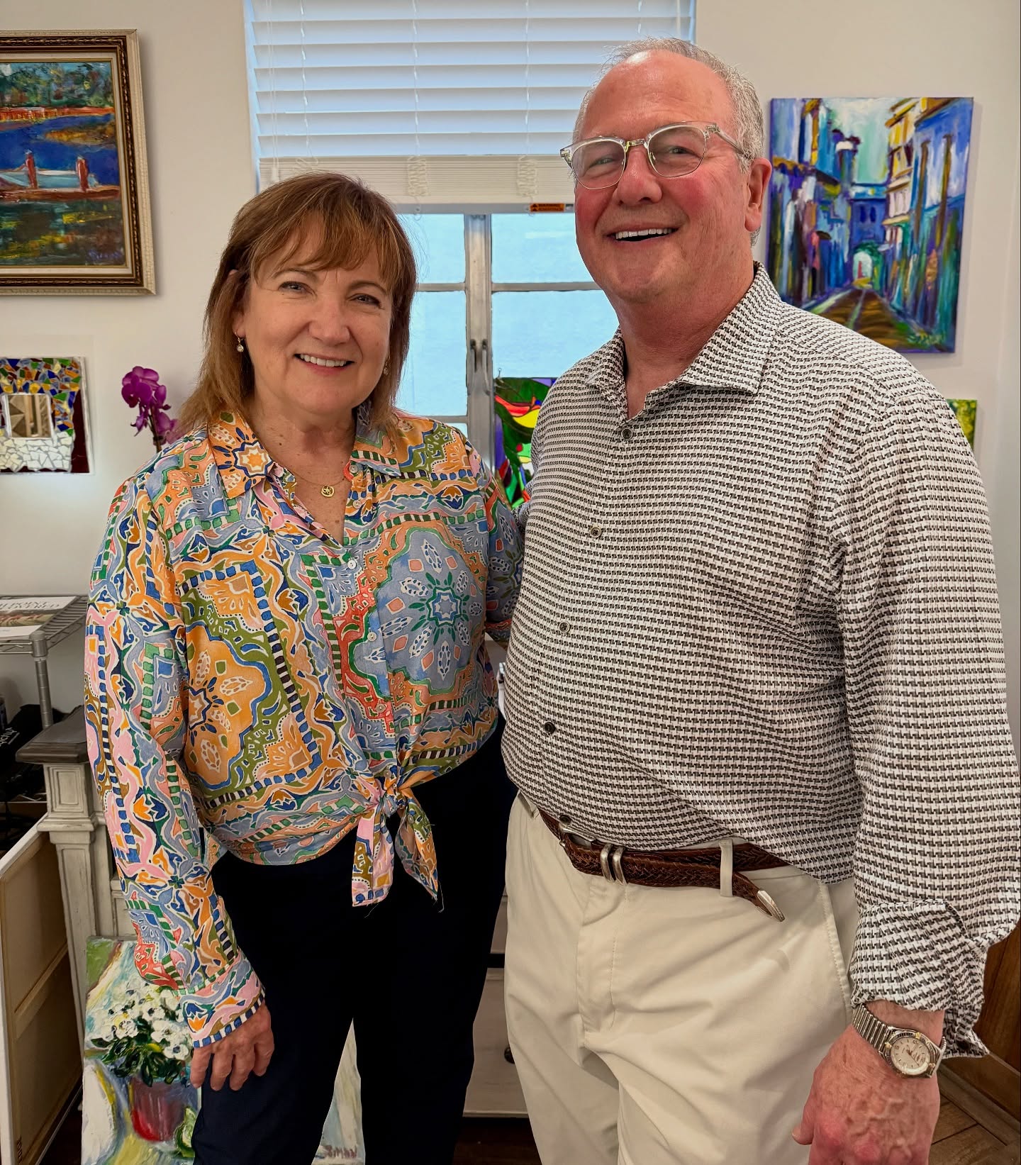 A fun Open House at @studio136gallery
136 Church Avenue High Point, NC
#artgallery #studioart #artistsofinstagram #openhouse #downtownhighpoint #artdistrict #supportlocalartists #color #paintings #impressionism @downtownhighpointnc @visithighpoint @bhpchamber #stainedglass #stainedglassartist