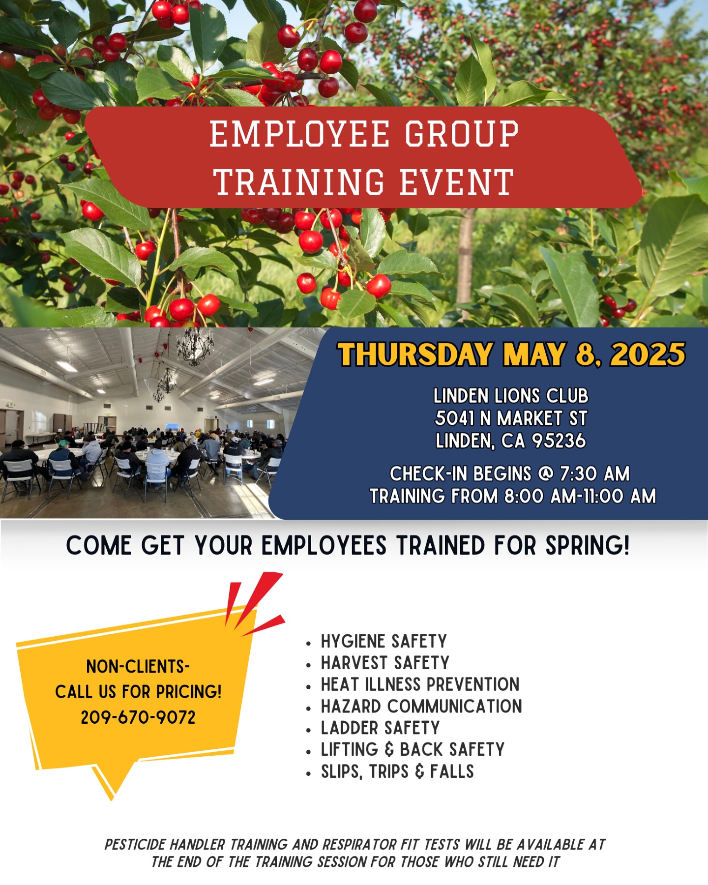 #safety #farmsafety #farmsafetyeveryday #cagrown #californiaagriculture #cherryseason🍒 #californiacherries #myjobdependsonag