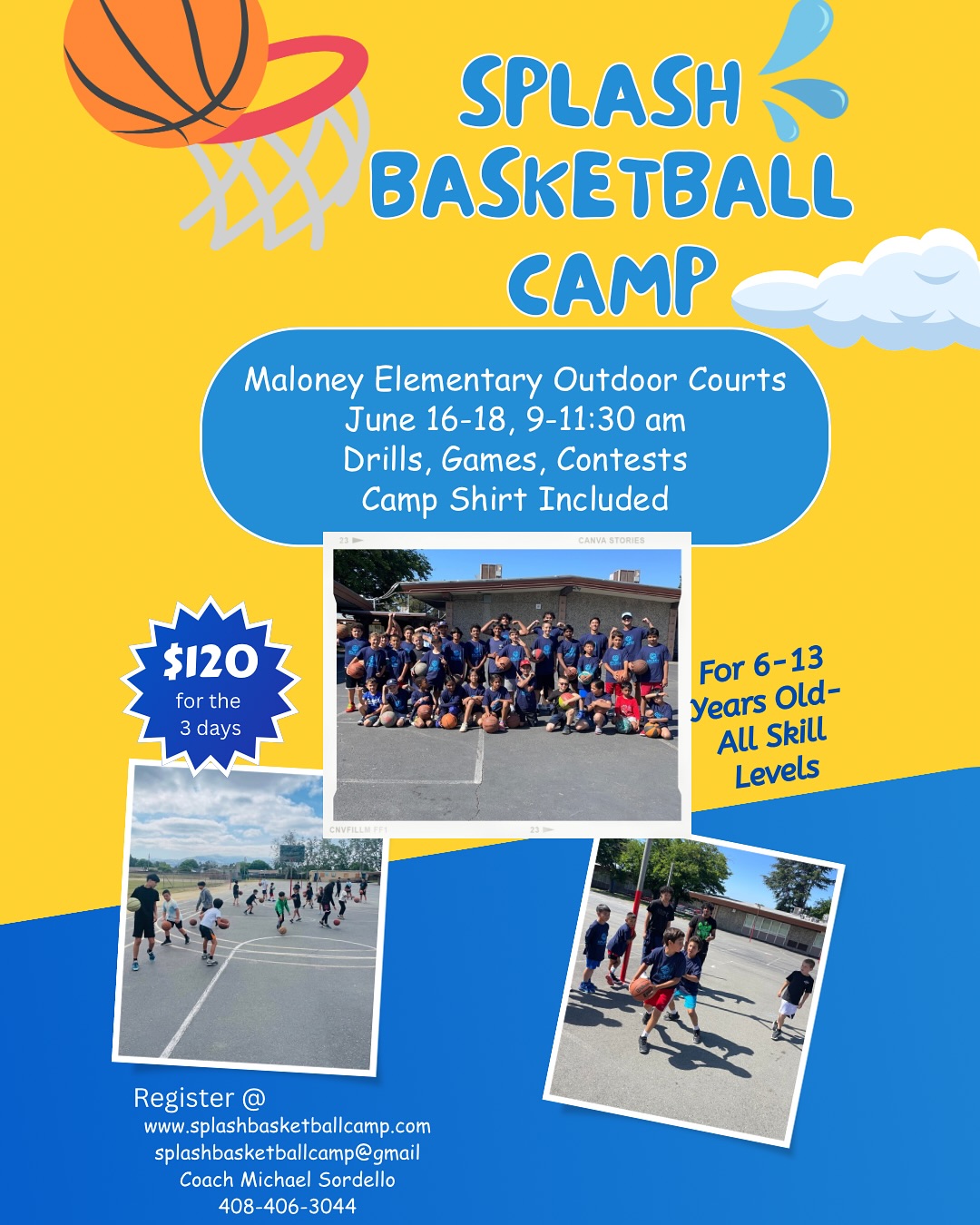 Summer camps in Fremont and Elk Grove! Register using the online Google Form. Let’s Go 💦
#makeasplash