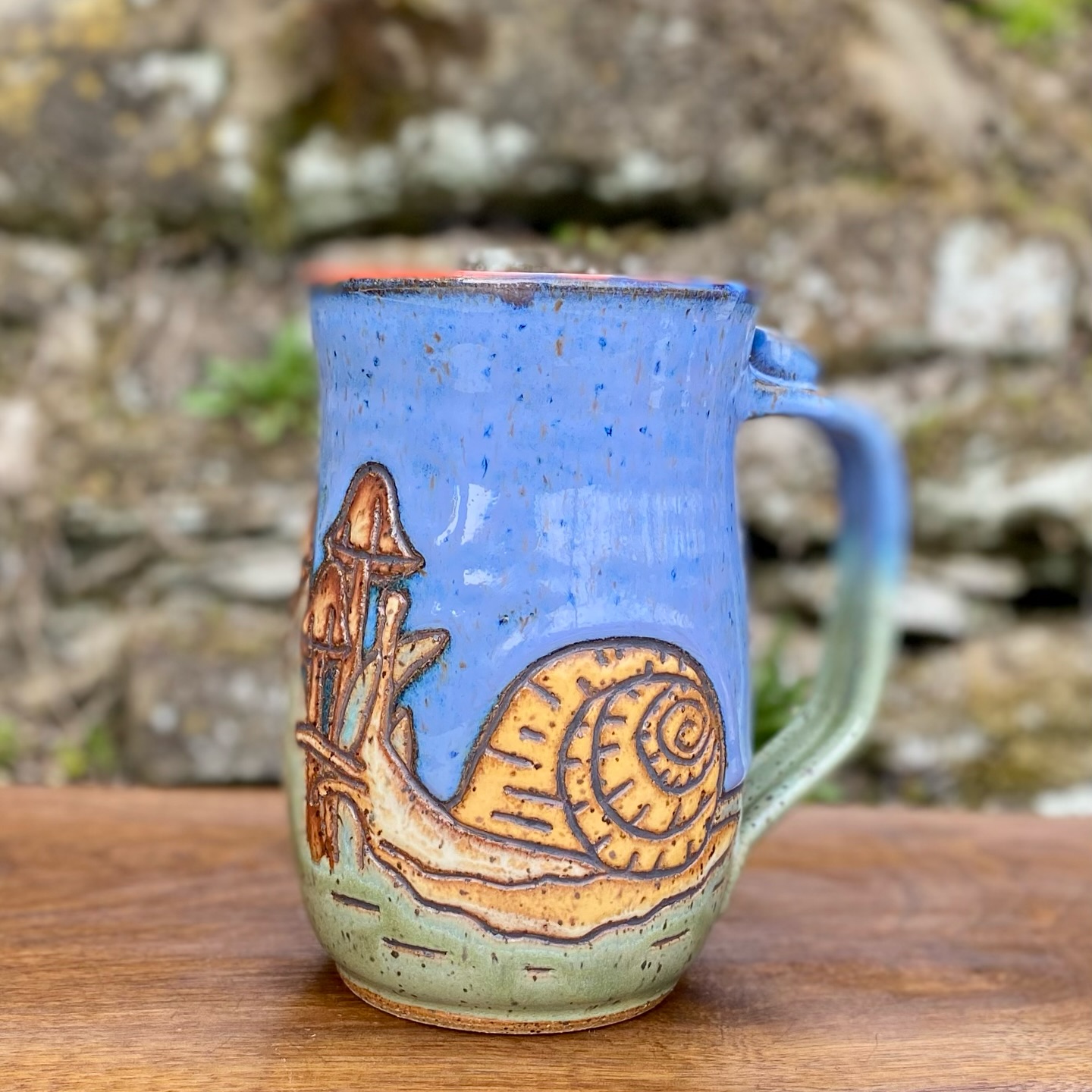 I’m really sorry to say I won’t be at Handmade Holiday tomorrow. I’ve been dealing with a health issue that’s made it hard to keep up with work, and I need to give my body some time to heal. I was really looking forward to this event, but I’m taking a cue from the snail and moving slow, steady, and trusting that forward is still forward.