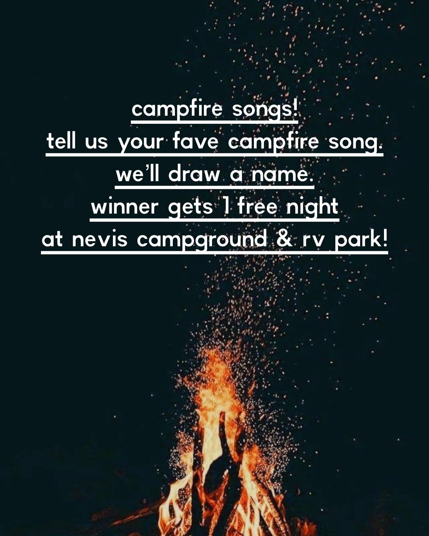 🎵 It’s almost time for campfire songs, friends!
🔥 Comment with your favorite!
🏳️ We’ll draw a name on May 1, our opening day for the 2025 season! Winner gets a free night stay!
✨ Website link in bio. Click to book.