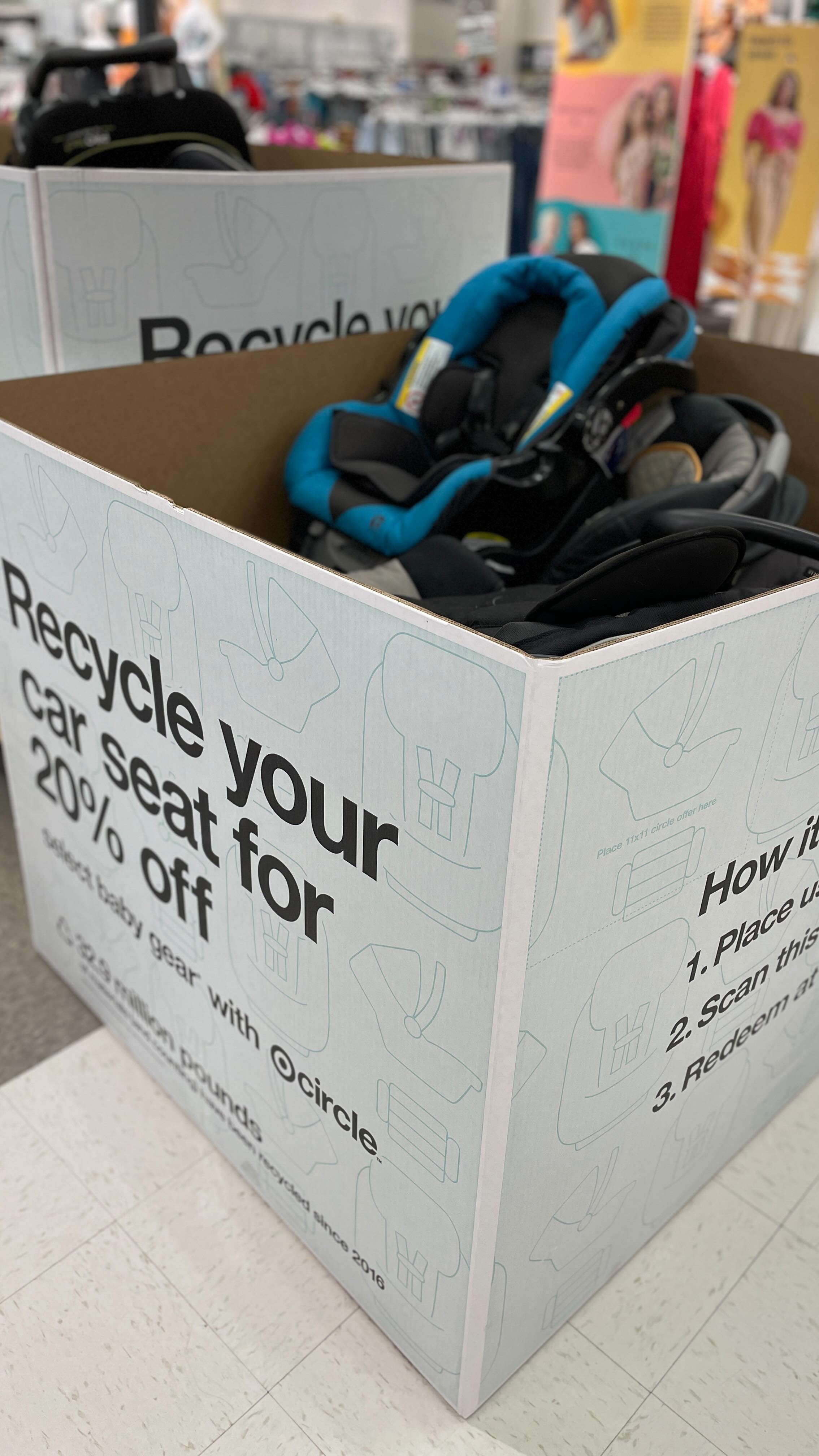 Between April 27 and May 10, bring any car seat (expired, busted, or just ready to retire) to Target and get a 20% off Target Circle bonus toward a shiny new car seat, stroller, or select baby gear!
ļæ¼
ā
Infant seats? Good.
ļæ¼
ā
Boosters? Good.
ļæ¼
ā
Bases? Also good.
ļæ¼
ā
That crusty car seat thatās seen better days? Yep, still good.
Since 2016, Target has helped recycle over 3 million car seats ā thatās 49 million pounds of waste kept out of landfills!
ļæ¼
ā»ļø Hereās how to take action TODAY!
1. Take car seat to Target
2. Drop in used car seat bin
3. Scan the offer on the side of the box using your Target app
4. Your bonus will be in your Wallet in the Target app.
5. Redeem your 20% off at check out!
The bonus will stay in your wallet until you use it twice or it expires on 5/24
ļæ¼
šNow go grab those old car seats out of the attic, basement, or garageāand TAG a friend who needs to hear this too!
š”For more tips and tricks on where to donate & recycle as you declutter your home head to our blog - link in bio! The most recent post is all about recycling your car seat to save money and the earth!
#Oldcarseats #ChildBoosterSeat #ChildCarseat #InfantCarseat #RecycleBoosterSeats #WhereToRecycle #ReduceReuseRecycle #MotherEarth #RecycleIt #DoGoodFeelGood #targetrecycles #targetforward #Declutter #Decluttering #DeclutterIt #LexingtonKy #LexingtonKentucky #LexingtonKyOrganizer #EarthDay