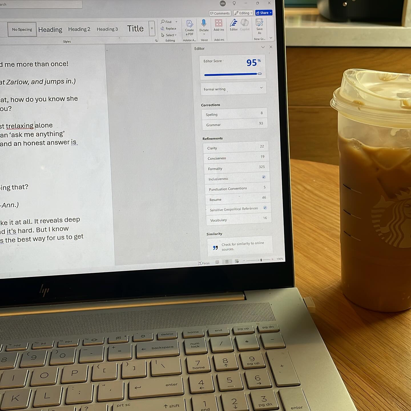 At my favorite coffee shop. Editing floor 7. Hope to get it published today or tomorrow.
If you haven’t read the first six floors, get caught up before the seventh and final floor is out!!
Here the link to floor 1:
https://a.co/d/bIkreUs
#writingaseries
#thefinalbook
#bellespalsypoetryguy
#writersofinstagram
#authorlife
#iwriteplays
#writers
#authorsofinstagram
#editing
#thefinaledits
#onelastlook
#hobby