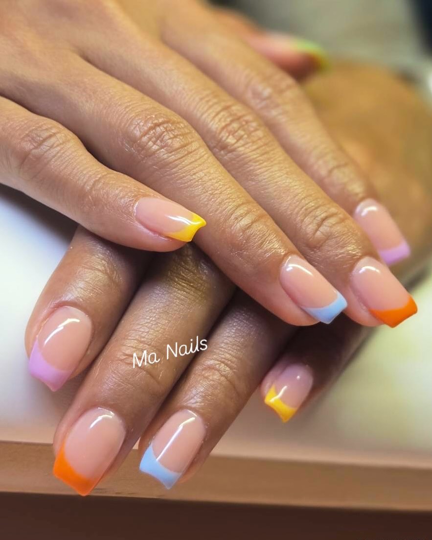 spring Nails🌸💚💗❤️