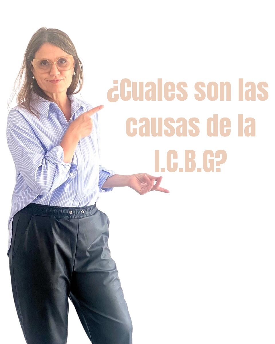 Parte dos de las siglas I.C.B.G