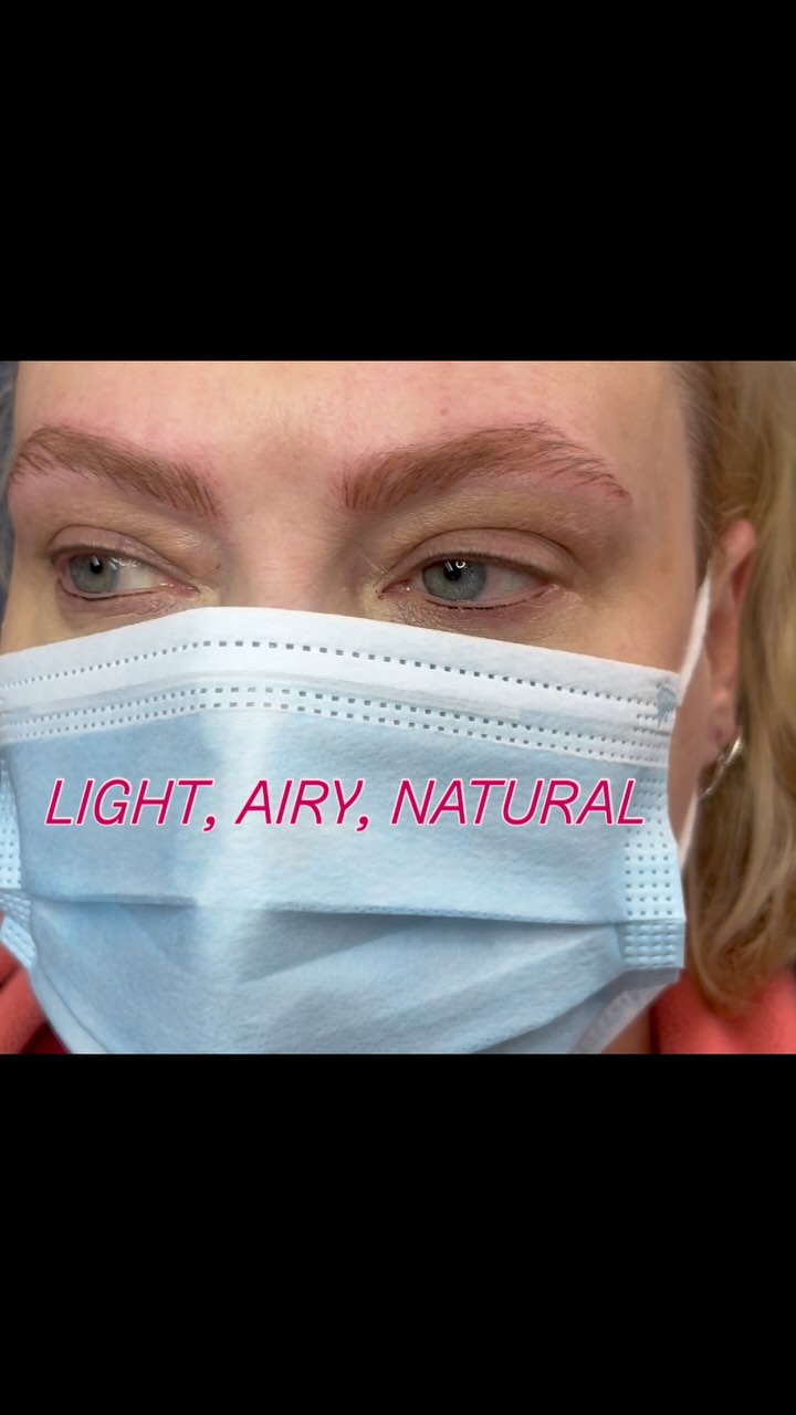 NEW SERVICE!! Micro realism brows! Lighter, more airy, more natural than even nano brows. It’s not for everyone, but that’s why I do free consultations to help you pick the best style for YOU!#hollyjoypmu #permanentmakeup #microrealismbrows