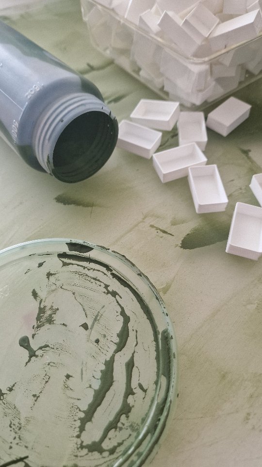 24h de folie les pieds dans la peinture 💚
3h30 de nettoyage actif (genre pas les trucs qui trempent)
+10min de plan pour ce réel de derrière les fagots
Entre 60 et 70 € de matières première perdue dans la flaque projetée dans l'atelier
Environ 420€ de manque à gagner 👍✨
Une couleur que vous auriez dû retrouver dans le calendrier de l'avent de cette année mais je ne suis plus sûre après en avoir tartiné les murs xD
#lepigmentarium #aquarelle #faitmain #accident #oups #jaipasfaitexpres #cestpasmoi #jaiunalibi #jetaisaucinema #reel #oskour #cascadeprofessionelle #menage