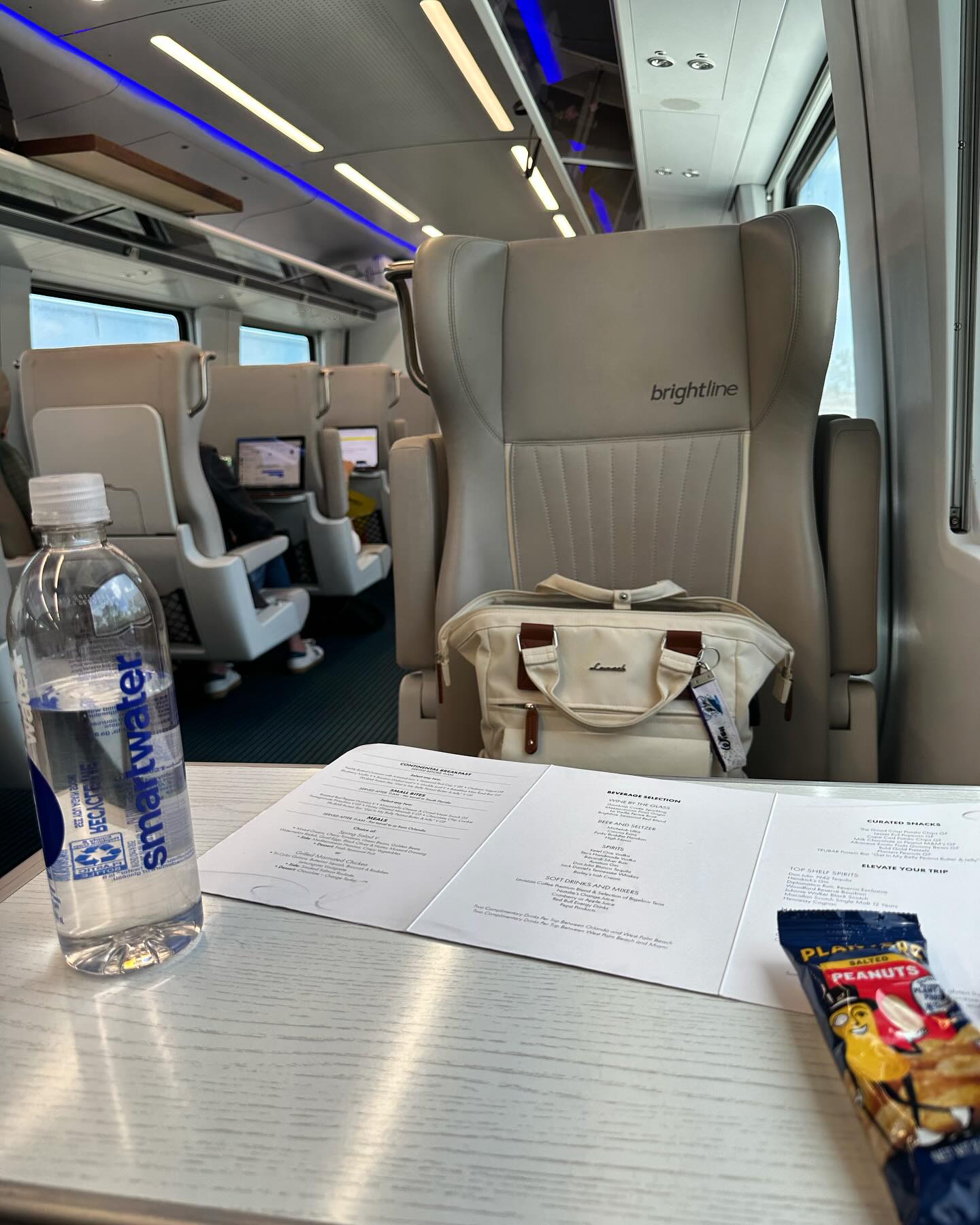 Taking the Brightline train from Orlando to Miami is super easy and comfortable. Iâm leaving my amazing preview at Epic and heading to Miami to get on a Norwegian cruise to the Caribbean!