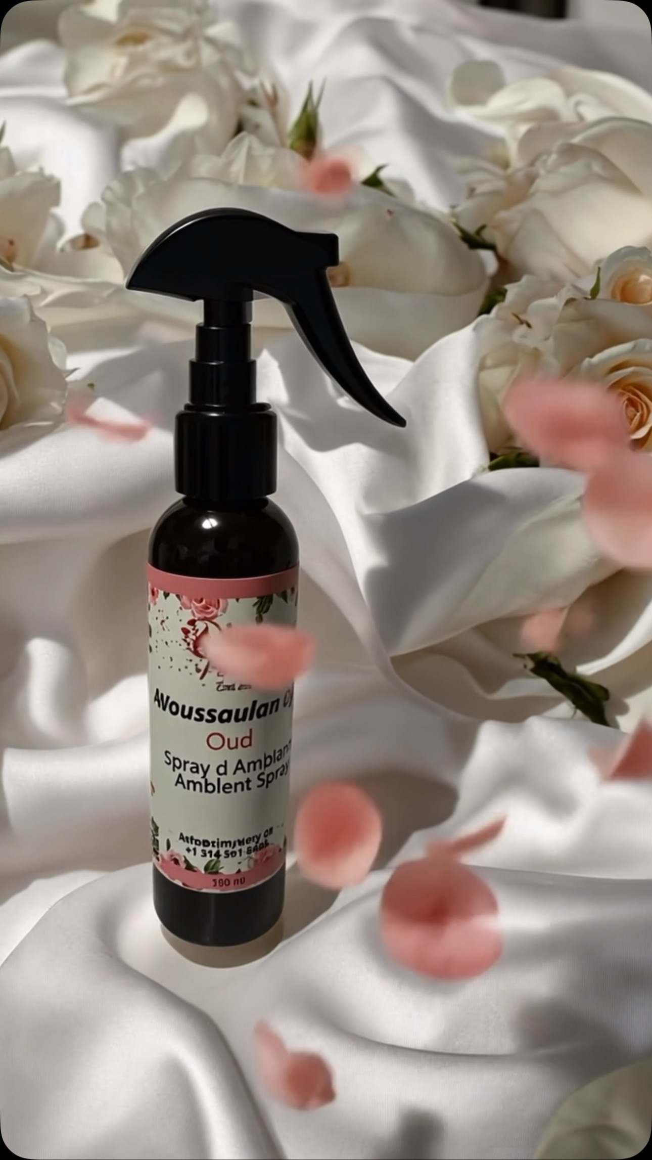 TimyTimy woussoulan dji, un spray d’ambiance à la base d’oud et de fleur de jasmin disponible à TimyTimy.ca #montréal #timytimy #fresh #senteurmaison. https://www.timytimy.ca/product-page/woussoulan-dji-1