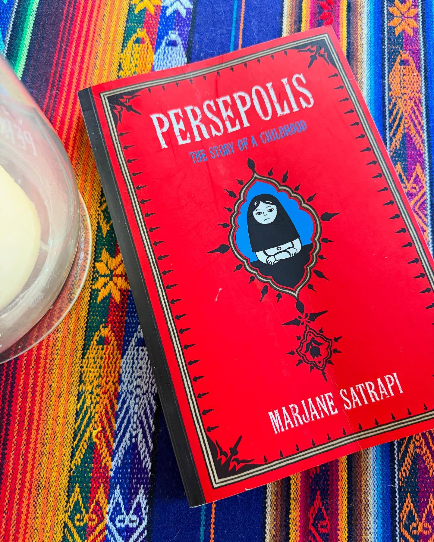 Loving this month’s Everywhere Book Club pick — Persepolis has completely transported me to Iran.
It’s a graphic memoir about a girl’s coming of age during the Islamic Revolution, and it’s raw, eye-opening, and beautifully told through simple black-and-white illustrations. I can’t stop thinking about it.
If you love the idea of traveling the world through books, join us!
We read one book a month by a local author, set in a different country. Free, low-stress, and mostly just a lot of fun. Most of the conversation happens in our Goodreads group discussion board.
More info and sign up at www.andialmond.com/bookclub — would love to have you reading with us!
#EverywhereBookClub #Persepolis #MarjaneSatrapi #ReadTheWorld #BookLoversUnite #TravelThroughBooks