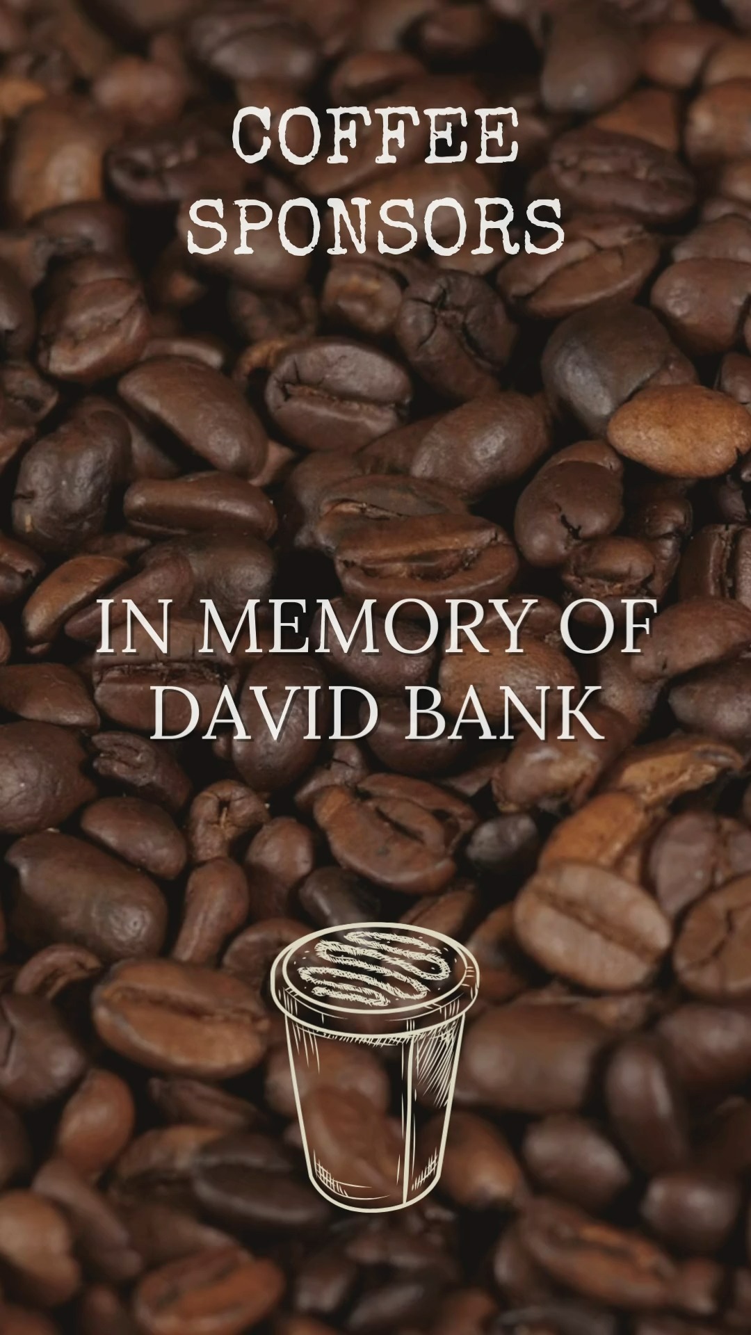 Pardners Coffee Sponsor this week is 'In Memory of David Bank'.❤️
#pardnerscafe #togetherforgood #coffeeislove #coffeebean #coffeedaily #coffeelover