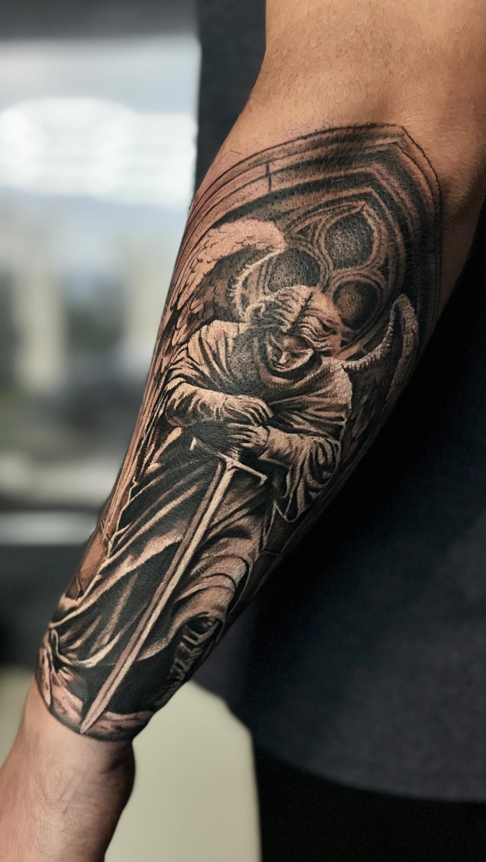 🪽An angel holding a sword symbolizes divine protection, justice, and the power to defend against darkness. It represents spiritual strength and the courage to fight for what is right. This image reminds us that even in unseen battles, we are never alone.
✉️ DM to book your free consultation
.
.
.
.
.
#tattooculture #tattoocolor #tattooedlife #tattooinstagram #tattooedpeople #tattooofinstagram #tattoofineline #tattoostagram #tattoodrawing #tattoosupply #lovetattoos #tattoosupplies #tattooinked #menwithtattoos #inspirationtattoo #tattooers #tattooman #tattooinkspiration #tattoocollector #tattoosforwomen #tattoomen #simpletattoo #tattoomaster #womenwithtattoos #tattoorealism #tattoosformen #tattoowoman #delicatetattoo #tattoosocial #kwadron