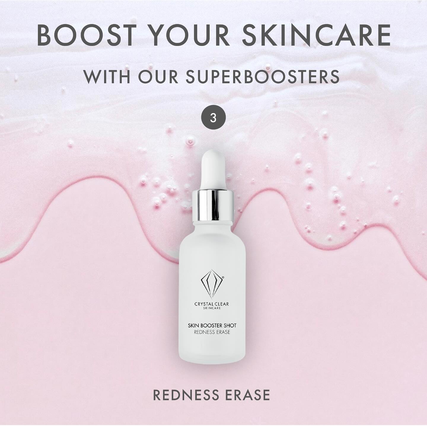 Redness Erase Booster Shot
This month is Rosacea awareness month and we are trying to educate our clients of the correct facials and products to help combat the redness.
Crystal Clear Redness Erase Booster Shot is an antioxidant and active rich formula to help boost collagen production and is scientifically proven to reduce inflammation within the skin.
How to use - apply a thin layer after your evening cleanse and let the formula get to work whilst you get your (beauty) sleep overnight.
Try our NEW Rosacea Facial (1hr) £70
#rosacea #rosaceaawareness #rosaceaawarenessmonth #facial #skincare #skincareadvice #skincareroutine #crystalclearskin #crystalclearskincare #skincareproducts #wellness #beauty #beautyobsessed #treatyourskin #northwest #liverpool #formby #serenityspaformby