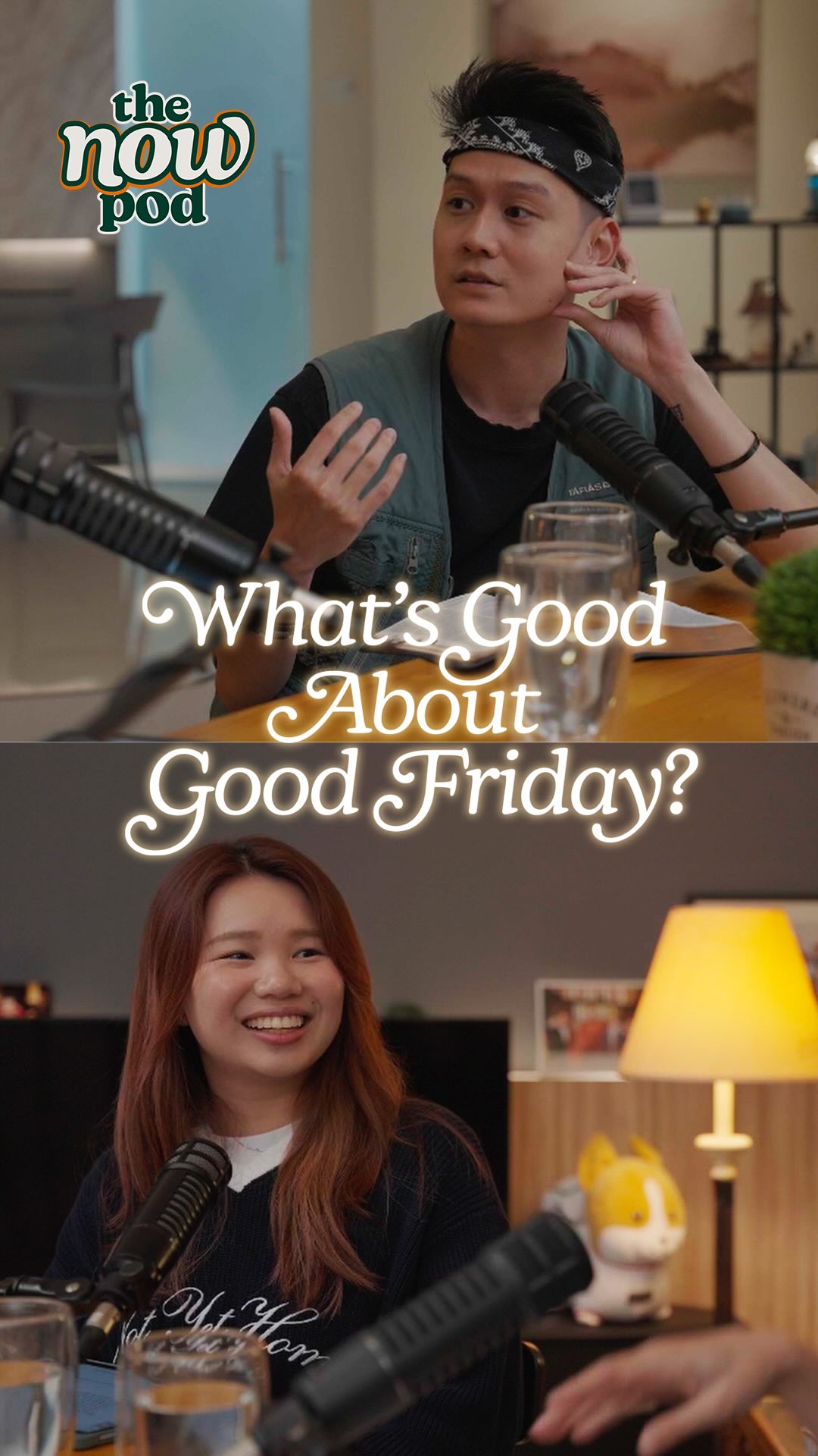 our first ep of 'The Now Pod' is OUT NOW 🎙️📣💥 catch the conversation between Tessa (@tessaabigailtin) & David (@pigsflyidie) as they share all about the deeper meaning behind Good Friday & Easter ☀️
if you are seeking to know Jesus and the purpose of life, this episode is for you ❤️ #linkinbio #podcast