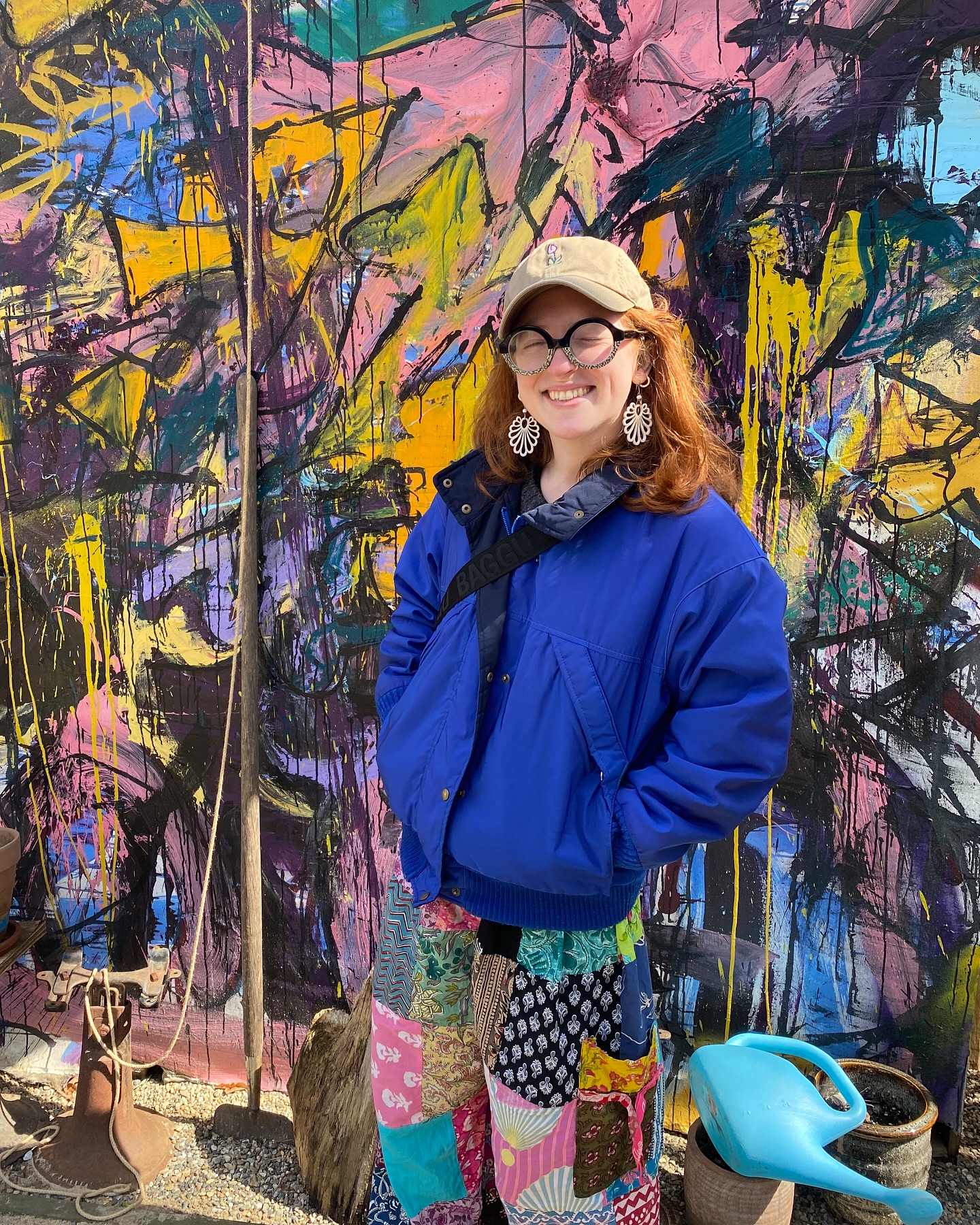 Ross Gay says “Our delight grows as we share it.” and so I’ll share the delight that is the Book of Delights. It will make you see the world with more eyes and breathe fully and feel human. It is… a deep delight.
I’m delighted by yellow, yellow, yellow (apparently), and my new glasses. You? It doesn’t even have to be big, and sometimes it’s best when it’s not. Anyway, I hope you find some joy today and tomorrow and the day after.
#bookofdelights #rossgay #artist