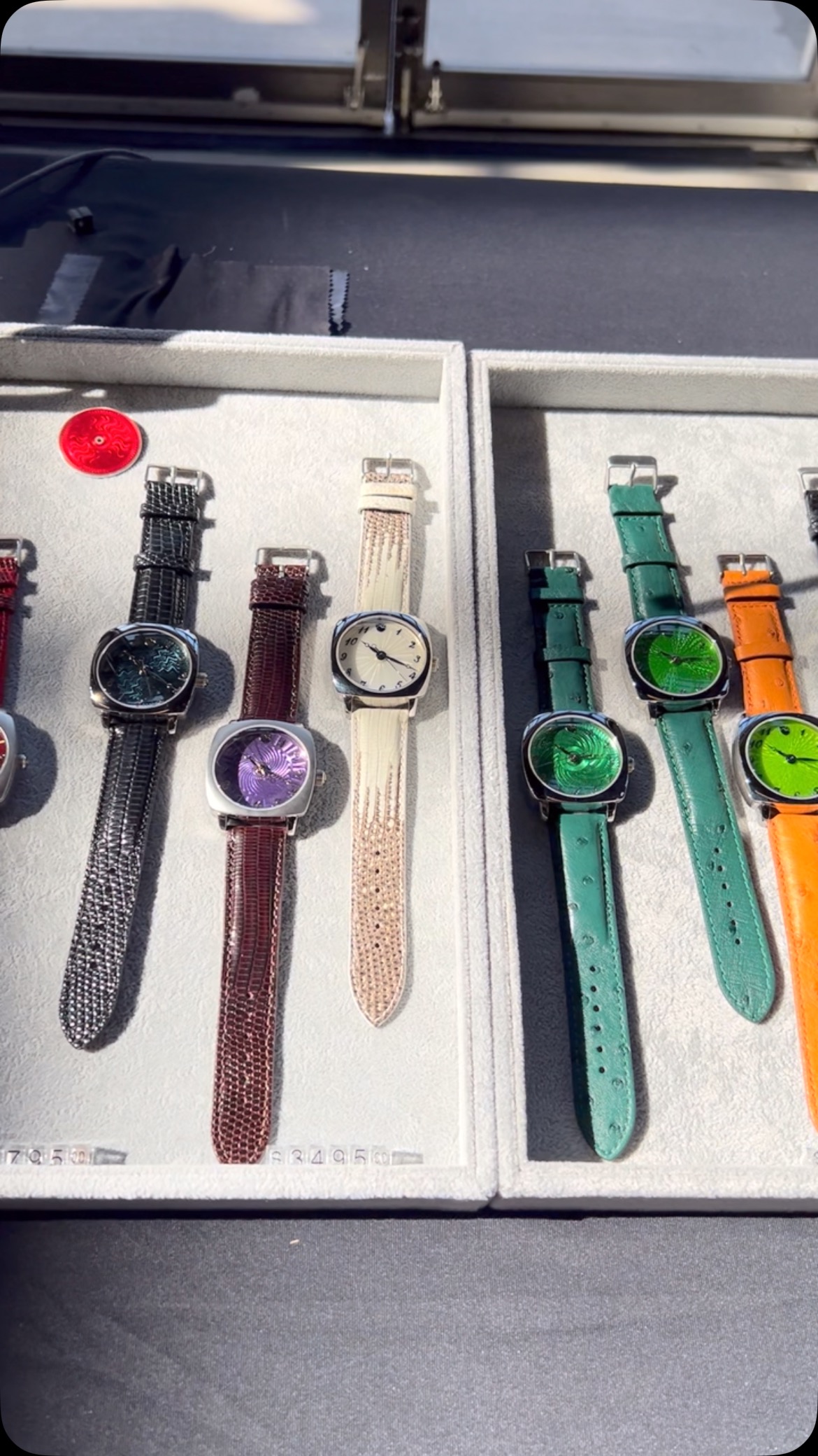 @vancouvertimepieceshow day 2 is in the books, what an overwhelming response to the show and our brand. Come check us out tomorrow! #guilloche #guillocheenamel #enamel #timepiece #watch #5280 #enamelwatch #watchcollector #wristcheck #guillochedial #tradeshow #vancouver