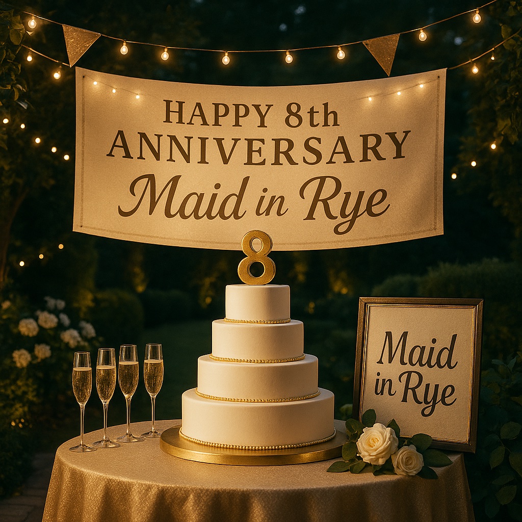 🎉🌼 Happy 8th Anniversary to Maid in Rye! 🌼🎉
Today we’re celebrating 8 incredible years of sparkling homes, happy clients, and a growing team that feels more like family than ever 💛
From our humble beginnings to the thriving business we are today, we’re so proud of how far we’ve come — and it’s all thanks to you, our loyal clients, dedicated team members, and wonderful Rye community.
Here’s to every early morning clean, every fresh linen folded, every holiday home prepared with care, and every kind word shared with us along the way. We are grateful beyond words.
💫 Thank you for being part of our journey.
🥂 Here’s to the next 8 years (and beyond)!
With love,
The Maid in Rye Team
#MaidInRye #8YearsStrong #HousekeepingWithHeart #AnniversaryMagic #ThankYou #Housekeepingservices #holidayhomes #rye