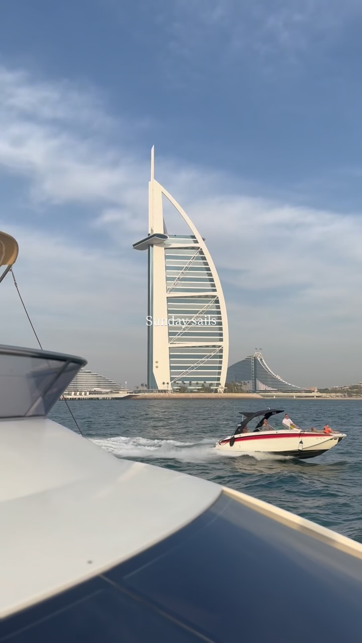 Sunday vibes 🛥️
#dubai #yacht