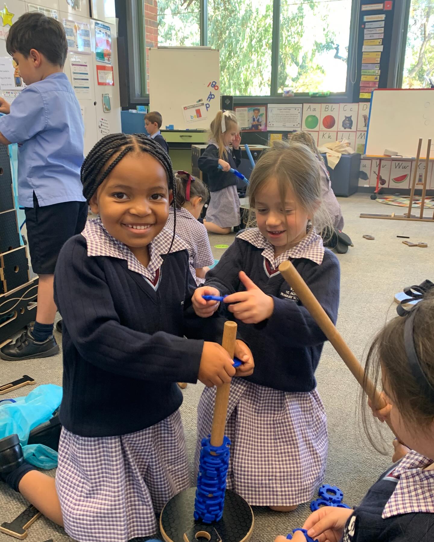 The first week was short but dynamic! A Prep STEM incursion thanks to Scott at @nudel_kart, baking Anzac Biscuits with Mrs Murdoch in Art and keeping our freshly planted veggie garden healthy! It was great to have the classrooms and playgrounds alive with energetic learners!
This week we look forward to:
Monday - PSGs commence with Mrs Phyland
Tuesday - Final Cross Country Training, Open Day and P&F Meeting
Wednesday - Assembly (Y6)
Thursday - SSV Cross Country (Y3-6)
Friday - Y5/6 Winter Sport, Mother’s Day Stall & Mother’s Day Cocktail Party
