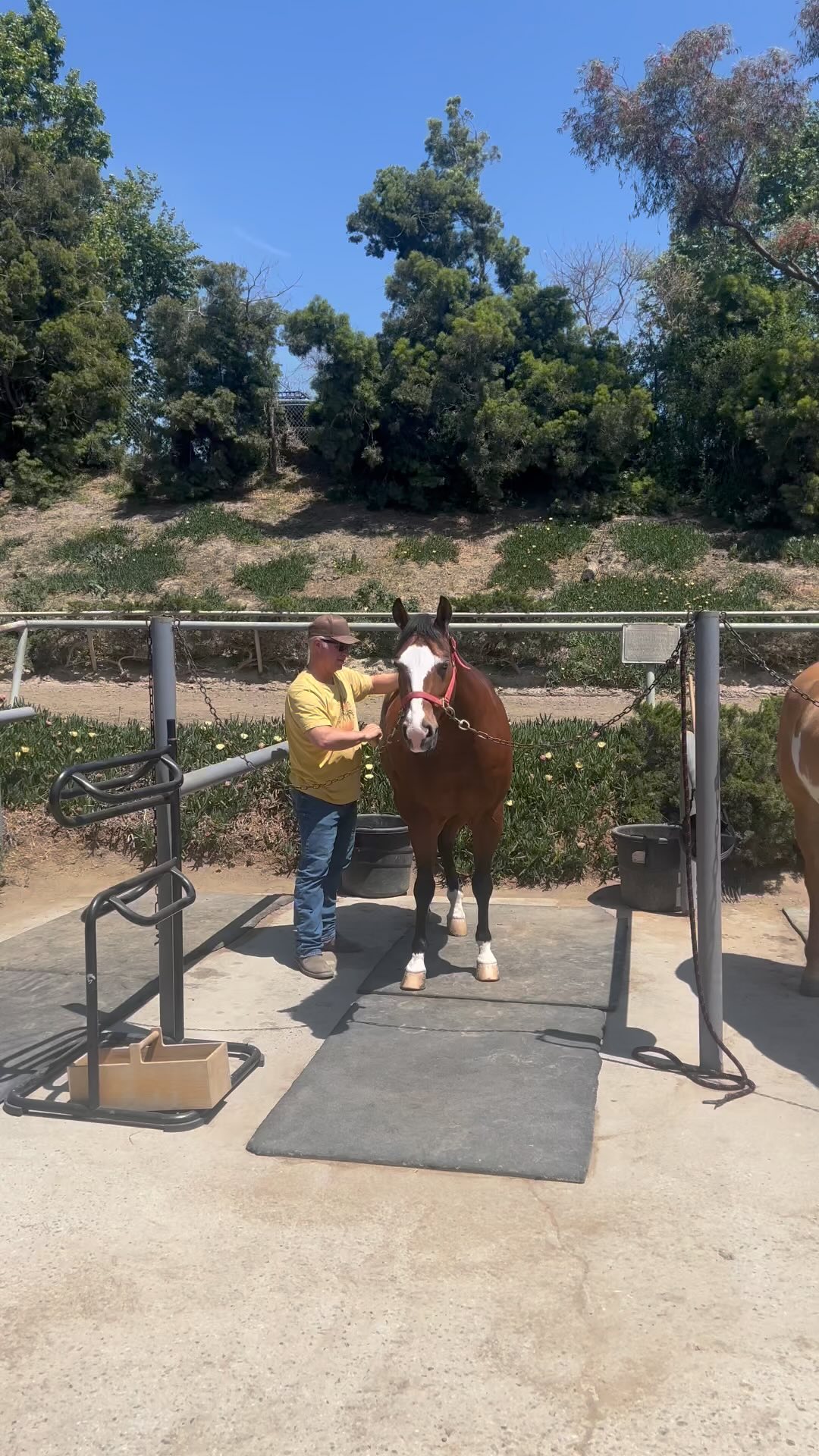 Prepping for our ride.
Rob is a combat veteran and military retiree.