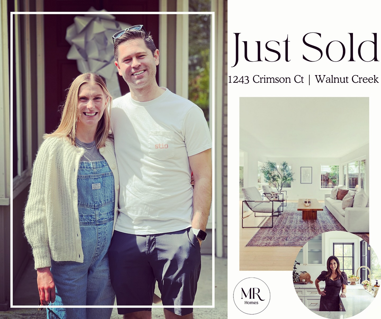 Congratulations to my clients who closed on their new home in Walnut Creek! I previewed this home for them when it hit the market and I just knew they were going to love it. They came out and saw it and yes, they loved it! We put in a strategic offer and beat out the competition in a multiple offer situation. This was the first home they offered on and they got it!! I am so happy for them and all of the happy memories they will make in their new home! 🌸🌈🤍
Mona Rizzardi
Christie’s International Real Estate Sereno
Mona@monarizzardihomes.com
Monarizzardihomes.com
(415) 672-1020
DRE 01968834
#justsold #realestatepartner #Interiordecorator #dooropener #dealcloser #Sereno #Christiesrealestate #christiesrealestatesereno #eastbayrealestate #walnutcreekrealtor #walnutcreekrealestate #pleasanthillrealtor #lafayetterealtor #alamorealtor #concordrealtor #claytonrealtor #danvillerealtor #monarizzardihomes