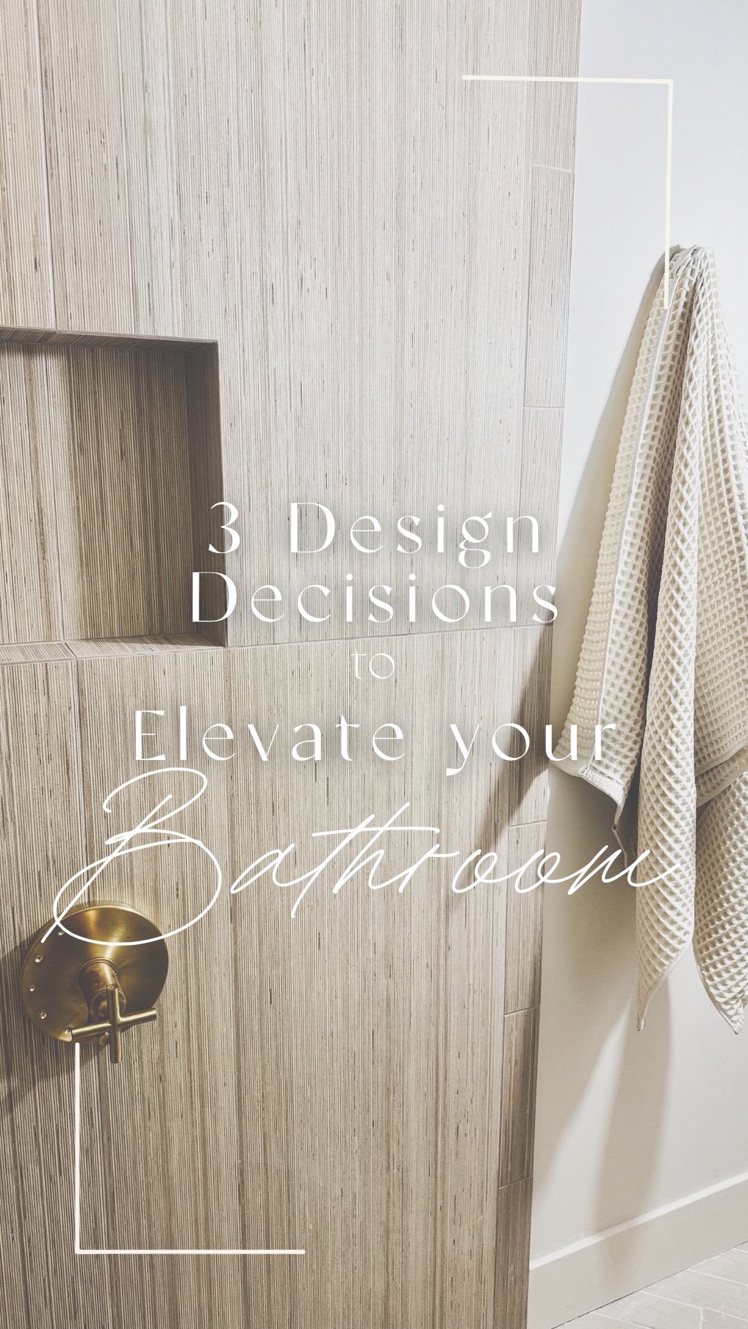 This smaller bathroom incorporated a few decisions that made a big impact… 1) In removing the bathtub / shower combo, we were able to create a curbless transition. This one adjustment created a seamless transition making the space feel larger. 2) We chose to install the shower valve on the opposite wall from the fixture, creating additional ease in use with the fixed shower wall. 3) Does anything elevate a bathroom like a wall-mounted fixture against a Zellige backsplash? I think not.
Which is your fav?
Tile: @ceramictilecenter
Agora Los Angeles zellige in natural unglazed | Carmel Stone Imports Biarritz sandstone beige | Arizona Tile Shibusa crema
Vanity: @signaturehw Novak teak vanity
Mirror: @ethnikliving Brassy gold organik mirror
Lighting: @rejuvenation Wren double scone + Oswego Semi-flush, aged brass
Walls: @portolapaints Mariposa white roman clay
Fixtures: @kohler Purist, vibrante brushed modern brass
#inteiordesign #interiordesigner #bathroomremodel #zellige #zelligetile