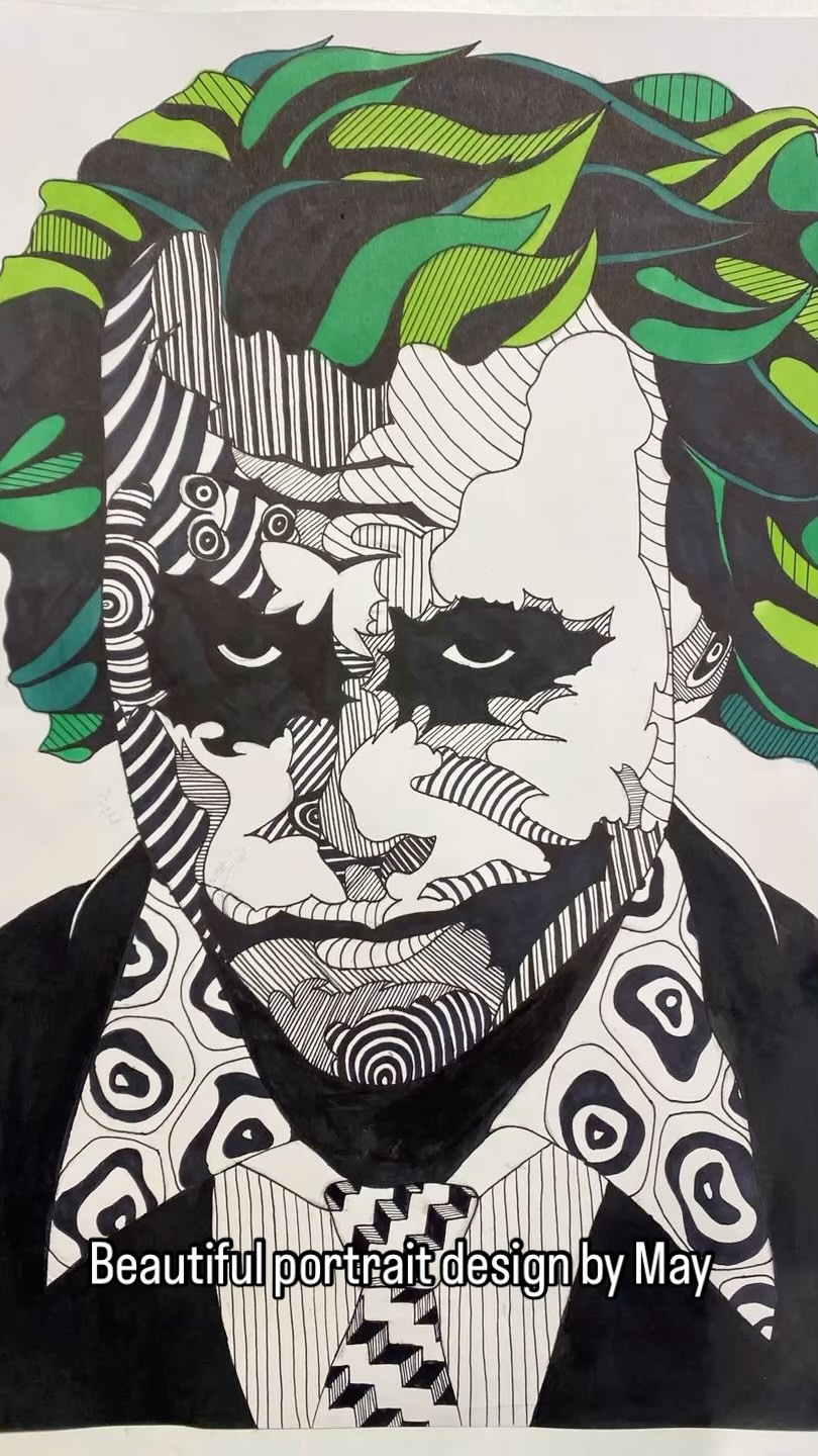 Well done May! Just love your portrait design. #youngdesigner #youngdesignersacademy