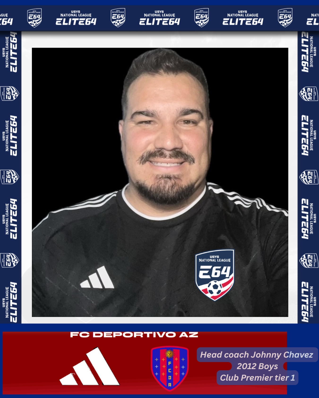 Coach Johnny Chavez assigned to the 2012B Club Premier Tier 1 2025/26 season. 🫡🔴🔵
#vamos #FCDA #nationalleaguesoccer