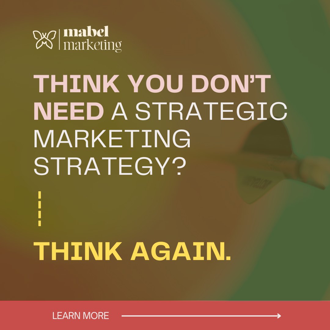 Why having "no marketing strategy" can cost you more than you think! 📉💵
Having little to no strategic marketing strategy is more than just unprofessional - it's missed opportunities, wasted resources, inconsistent messaging, and lost leads! 🚫🚫
The solution? A tailored marketing strategy designed to target your ideal customers, optimize your budget, and deliver measurable results.💡📊
Ready to stop flying blind? Schedule a FREE business audit and let us create a strategy that works for you! ✨ https://www.mabelmarketinganddesign.com
#marketingstrategy #realbranding #digitalmarketing #websitedesign #socialcontent