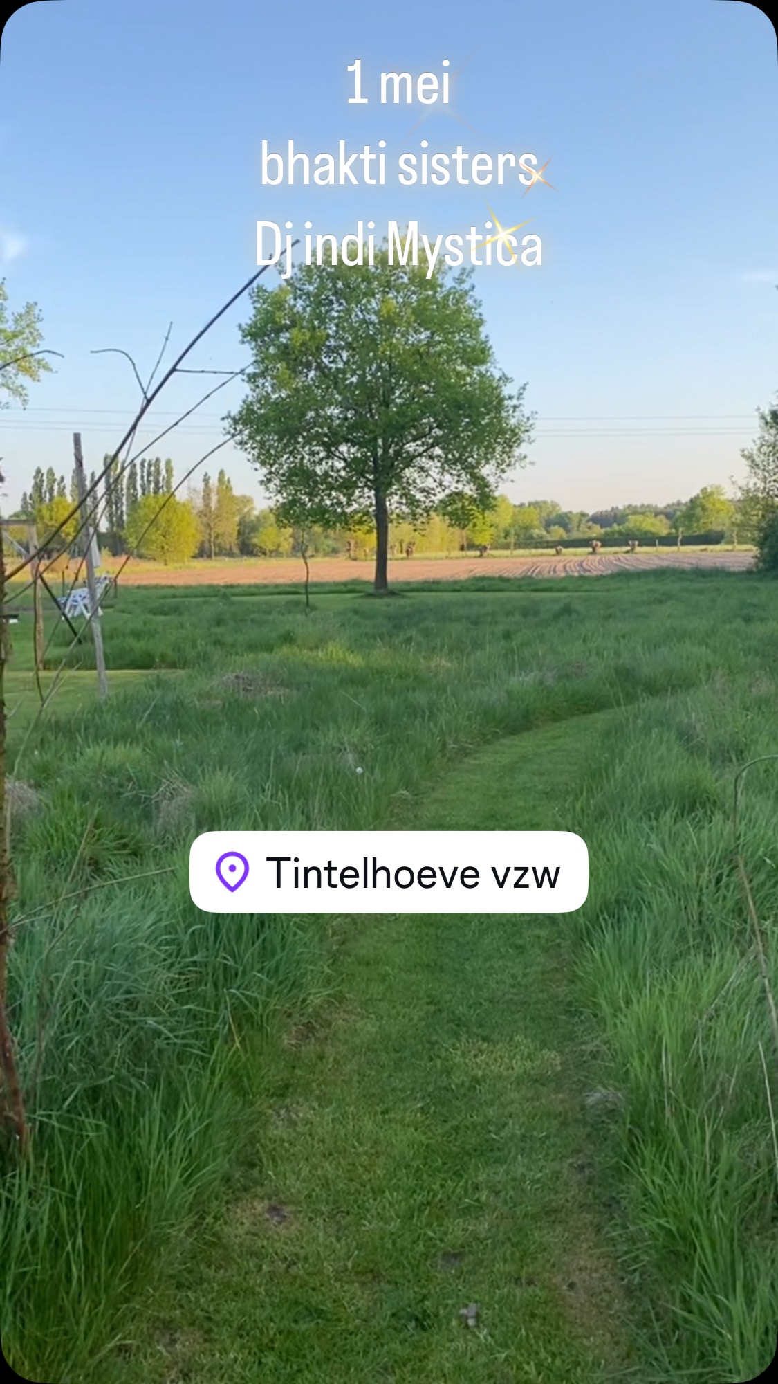 OPEN AIR 27 graden celcius. Welkom 🤗