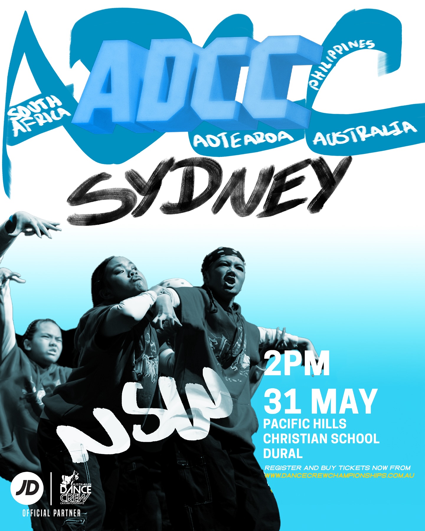 SYDNEY OUR BIGGEST QUALIFIER IS NOW LOCKED IN 🔒
WE CAN’T WAIT TO SEE WHAT THE NSW DANCE COMMUNITY BRING TO THE STAGE 🔥😤
31.5 @ Pacific Hills Christian School in Dural 👇🏽
Spectator tickets are now live via our website, do not miss out!!
🗣️ Official 2025 Qualifier for our International Finals - September 27 - Sydney lesssssgo 🏆 #ADCC25