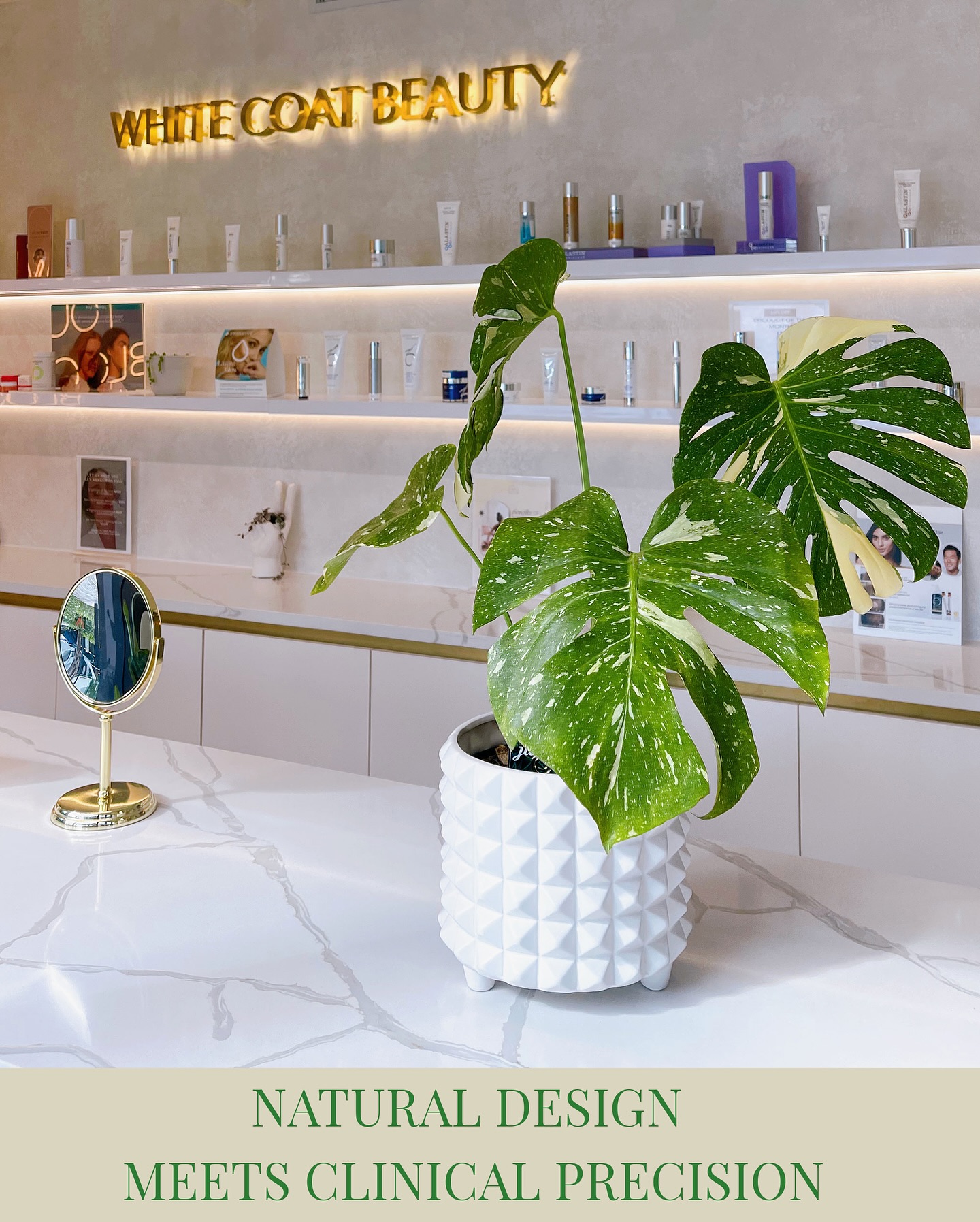 Where natural beauty, intention, and empowerment meet. White Coat Beauty isnāt just a neighbor at River Landing, theyāre true supporters of our mission to greenify one space and one plant at a time. Every plant chosen by Ana Cristina reflects their philosophy: thoughtful care, glowing results, and the belief that everythingĀ touchedĀ blooms. š§”