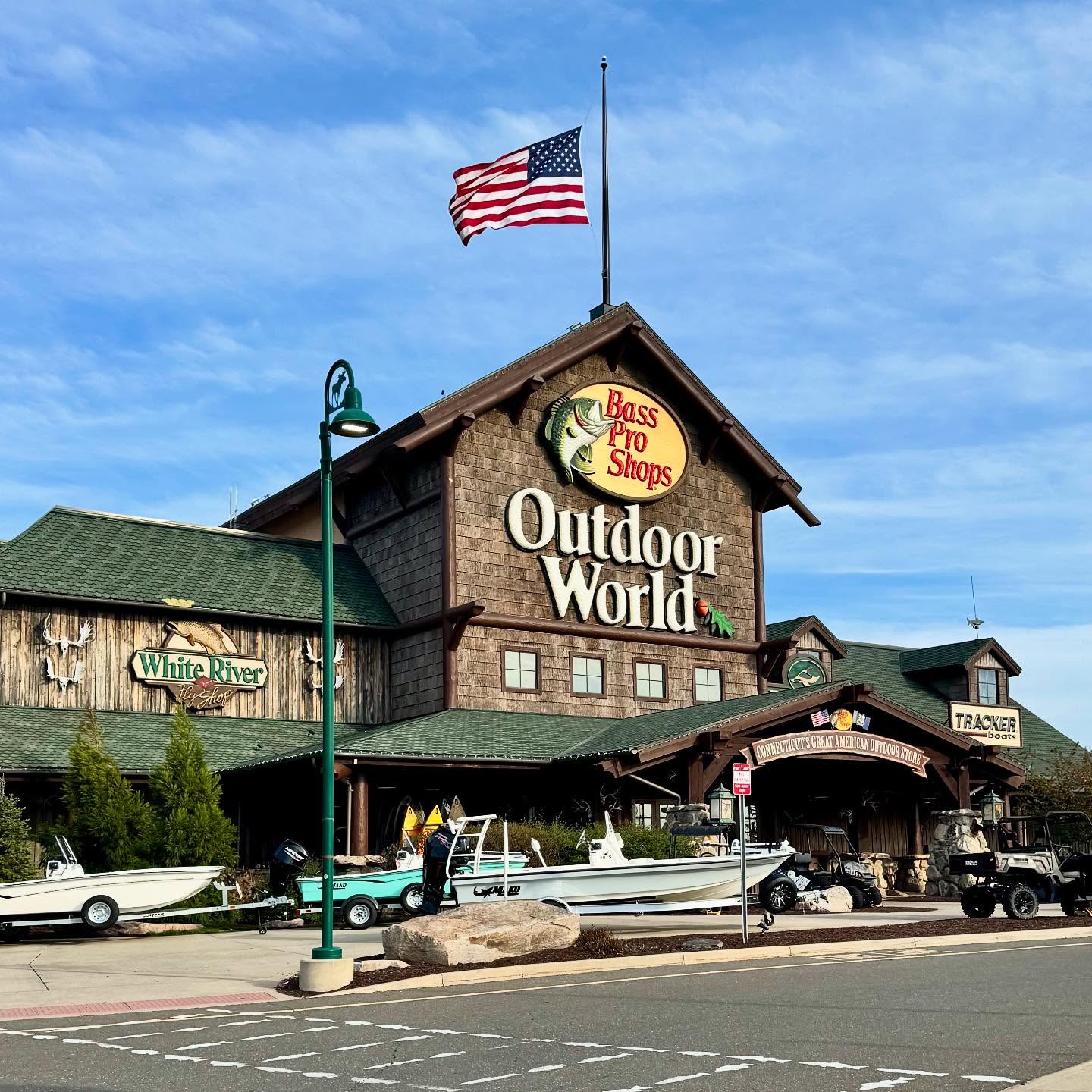Bass Pro in Bridgeport CT. Always an adventure. The go to spot for camping needs. Our son will forever be a boy scout at heart. @bassproshops #bassprobridgeportct #bridgeport #bridgeportct #bridgeportbasspro #campinggear