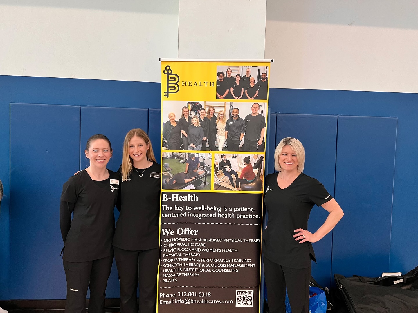 B-Health was honored to participate in the 2025 Oak Park River Forest Health & Wellness Fair! This event brought healthcare professionals, families, and local businesses together to celebrate wellness and community care.
We were especially grateful for the opportunity to have several of our Doctors of Physical Therapy on-site, offering complimentary services to attendees of all ages, including those who are underserved or without access to care.
Community events like this remind us that our well-being is not just individual but collective. Thank you to everyone who stopped by and shared in this meaningful day!
#BHealth #HealthAndWellnessFair #OakParkRiverForest #CommunityCare #PhysicalTherapy #HealthForAll