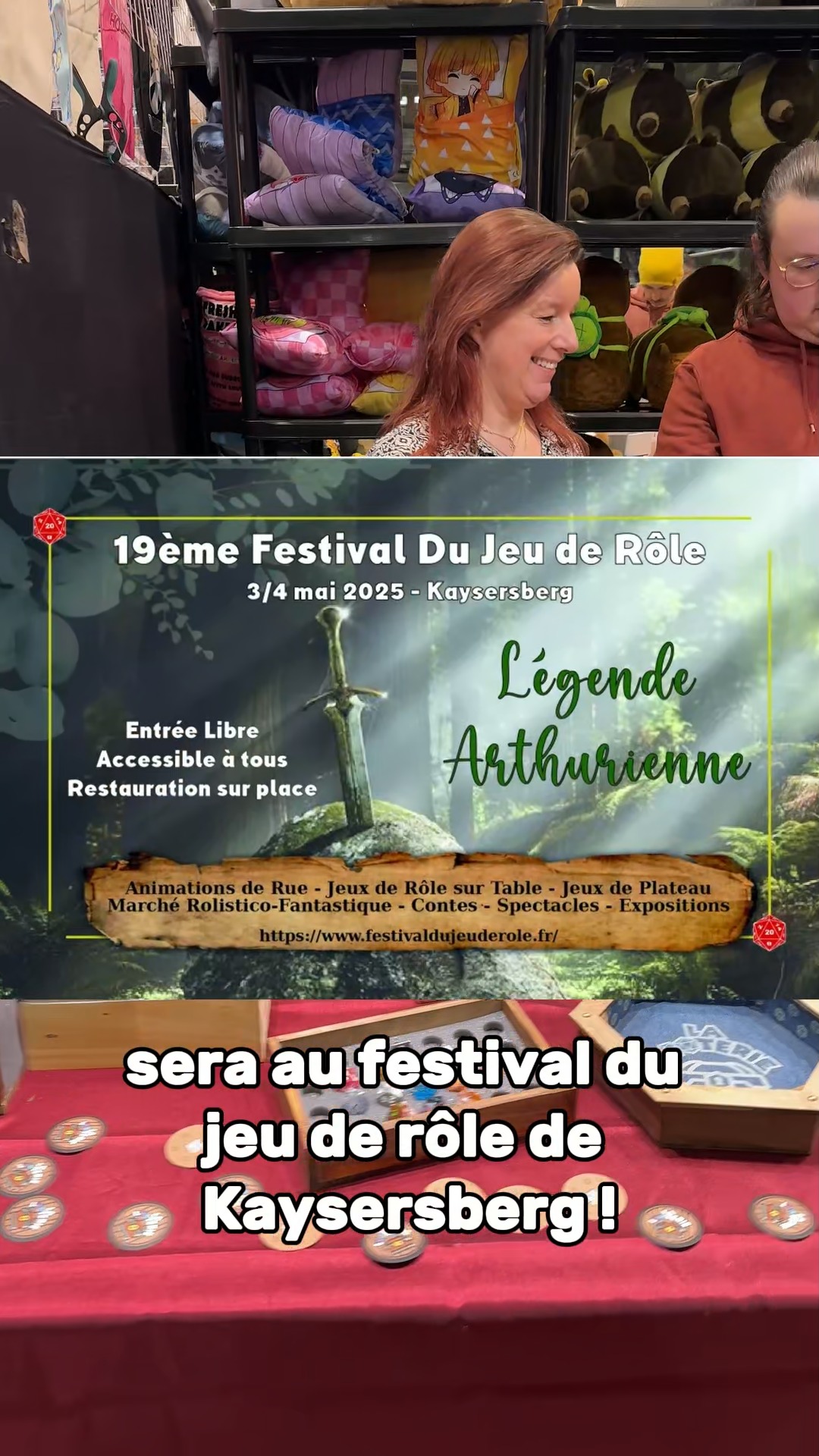 🎲✨ La Looterie passe la frontière !
On sera au Festival de Jeu de Rôle de Kaysersberg ce week-end, les 3 & 4 mai, en Alsace.
C’est notre première convention en France, mais aussi notre premier événement 100 % JDR et médiéval fantastique — autant dire qu’on a hâte !
Au programme :
⚔️ Activités & spectacles
🎭 Ambiance fantasy à fond
🧙♀️ Plein d’artisans passionnés
🎲 Et bien sûr… nos dés, nos pins, nos pistes à dés et quelques surprises 👀
Vous venez ? Nous on vous attend de pied ferme. Et promis, on a préparé de jolies choses.
📍 Festival du JDR de Kaysersberg
📆 3 & 4 mai
📌 Kaysersberg, Alsace
#Kaysersberg #FestivalJDR #ConventionFantasy #MedFan #DiceGoblin
#lalooterie #artisanat #jdr #resine #handmade #pourtoi #faitmain #dnd #dés #dice #dnd5e #boutique #etsy