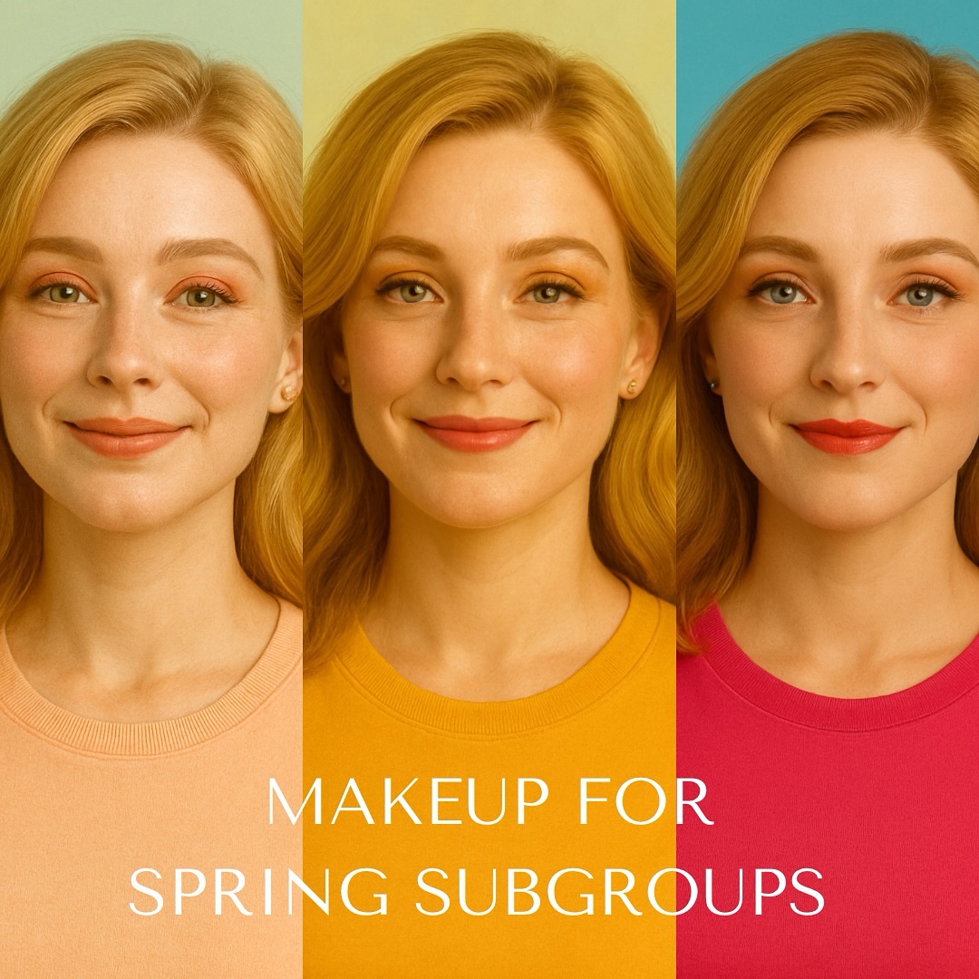 Spring Subgroups Beauties and their best makeup shades! What Spring subgroup is your favourite? Which subgroup do you belong?
#lightspring - Their main chromatic feature is LIGHT, Light, warm and bright colours suit them the best!
#warmsprings - Their primary chromatic feature is Warmth, warm and bright colours make them glow!
#brightspring - Bright is their primary characteristic so saturated and warm colours enhance their natural beauty the most!
#chatgpt #12colourseasons #colouranalysis #colouranalysisuk #colorimetría