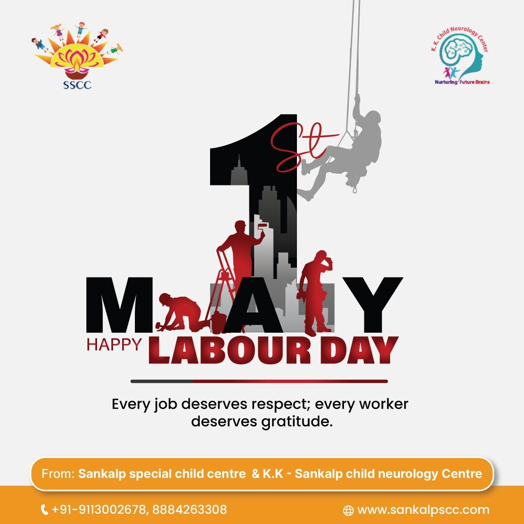Happy Labour Day! 👷♂️🧠
Today, we salute every hardworking hand and compassionate heart that keeps our world moving. 💪❤️
From the caregivers to the cleaners, educators to the therapists — your dedication creates brighter tomorrows for every child and family. 🌟🧒
Your work may go unnoticed by many, but it builds hope, healing, and happiness every single day. 🙌
We thank you for your tireless efforts and celebrate your invaluable contributions! 🌈
#LabourDay2025 #RespectEveryWorker #SankalpCentre #ChildCareHeroes #Gratitude #WorkWithHeart #EveryEffortMatters #ThankYouWorkers #May1st #NurturingFutures