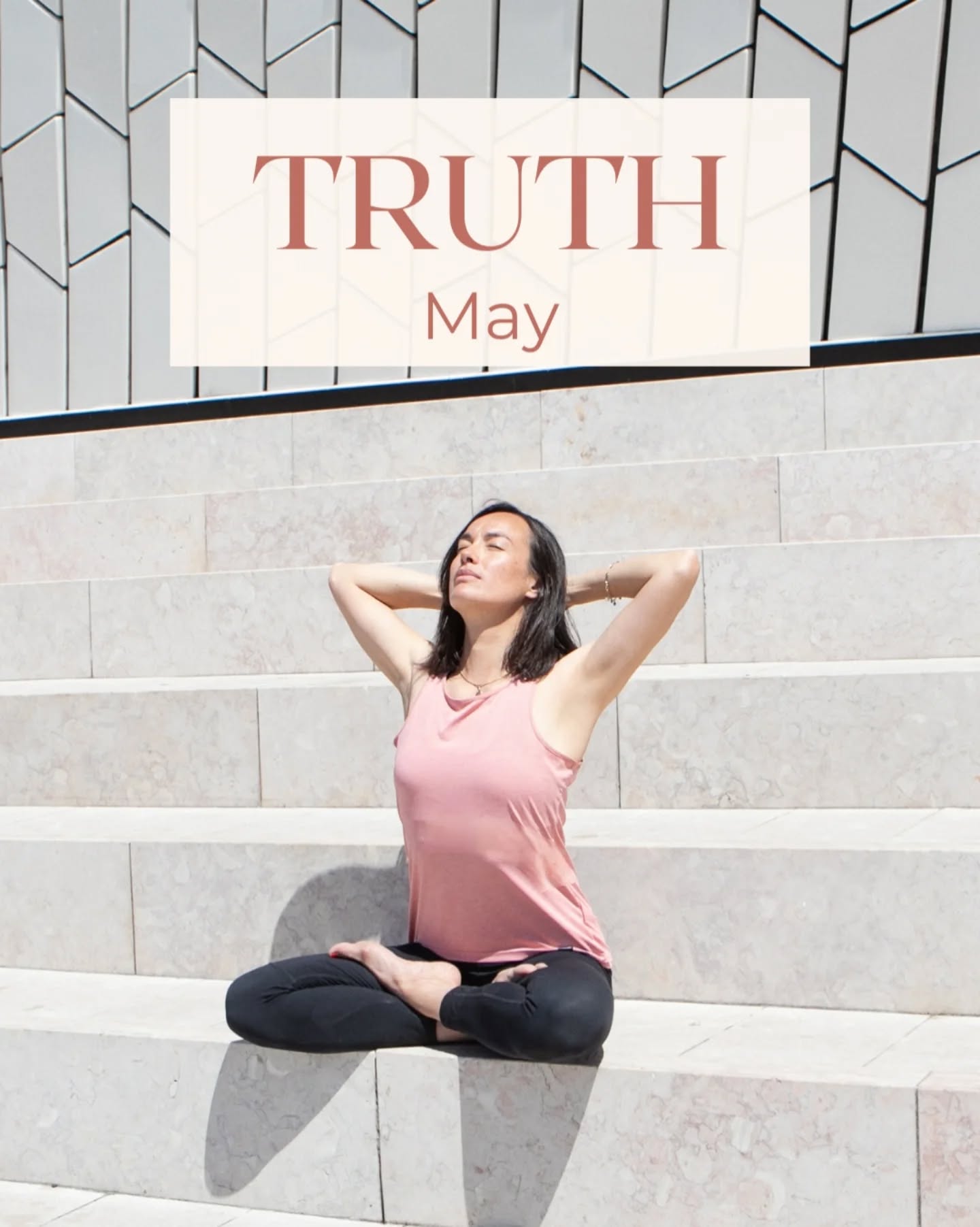 May is here and with it, a new theme: Truth.
Not the big dramatic kind, but the quiet, honest voice that lives inside us and sometimes gets drowned out by noise or doubt.
This month, I’m tuning in to the whispers of my inner voice: the one that knows before I do. Through asanas, mindful breathing and chant, we’ll explore the throat chakra and release blockages to reconnect to our most authentic selves. 💙
On the mat we'll practice heart openers, neck releases and inversions that invite you to express from the inside out. 🗣️