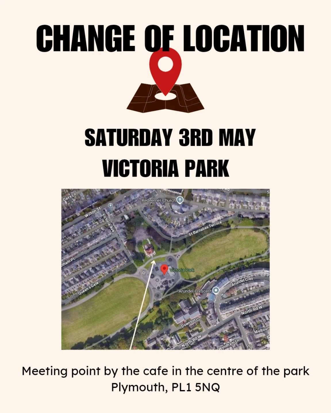 How is it May already?! Your first session of the month will be in Victoria Park, due to Argyle (for the final time this season)! New trialists still welcome. See you by the cafe in the centre of the park for the usual time of 9am with coach Kieran