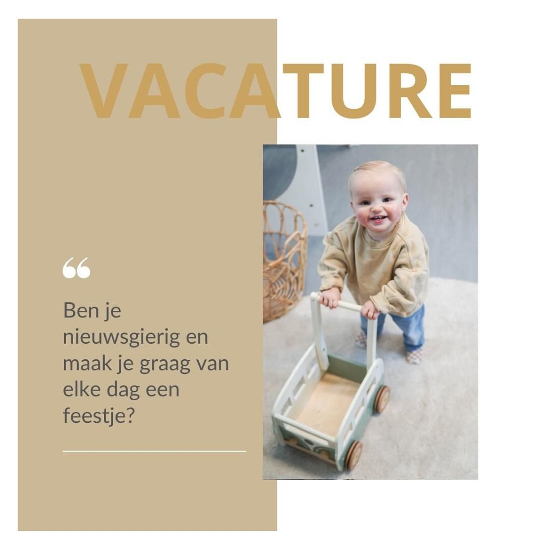 Vacature alert! 🤩
Wie wordt onze nieuwe collega?
