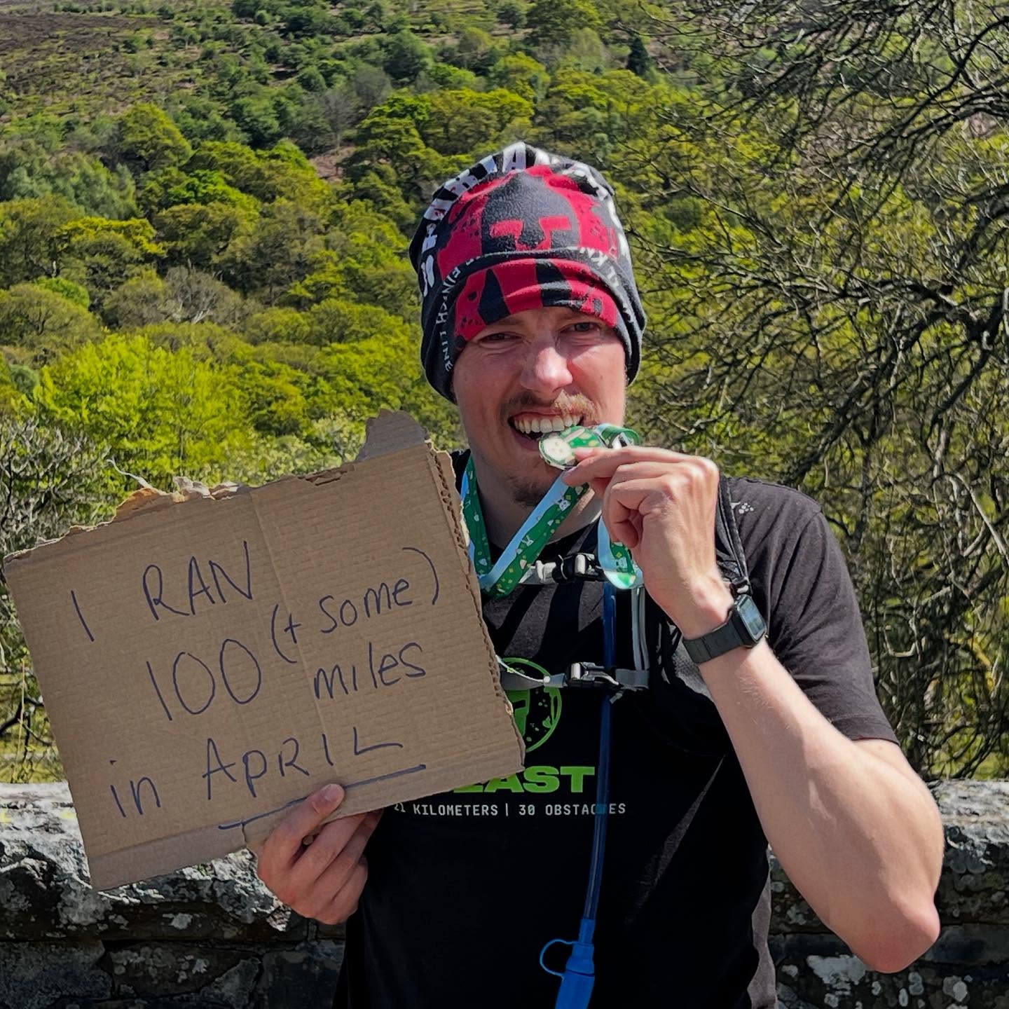 So, on a cool March day, Mogwai Dave decided that in the month of April he would run 100 miles ( for fun 😂 and in training for his Spartans ) on a not very cool today he finished his last run !
Well done Dave, you did it !
You can see his journey on YouTube, Instagram and TikTok
https://m.youtube.com/@wanderlustdiscoveries/shorts
Spartan #spartantraining #100miles
@wanderlustdiscoveries_ #spartantrainig #celebrate