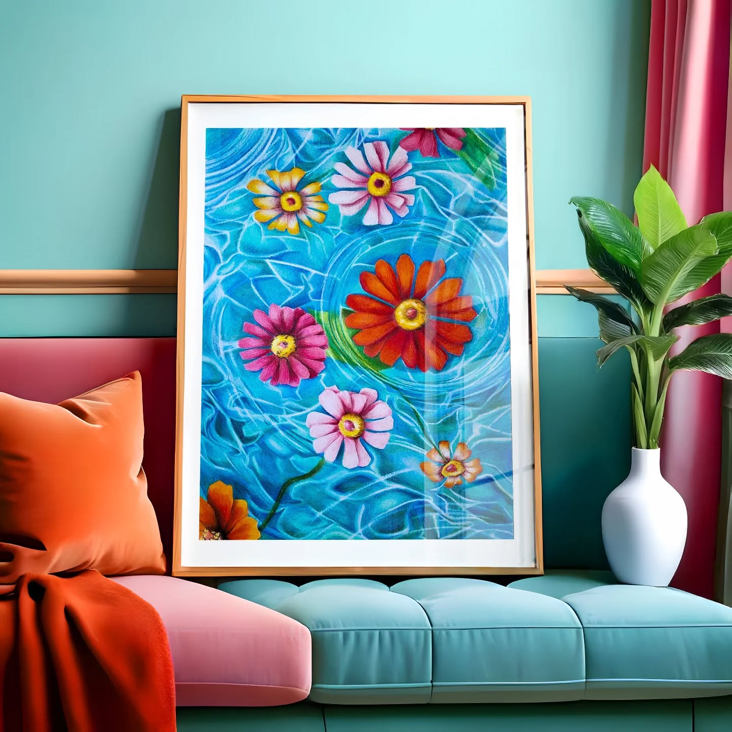🌞 Summer vibes and breakthrough moments! 🌸 This vibrant beauty is all about awakenings—those magical times when you rise above the struggle and bloom! 🌊 The rippling water? A little reminder that even the tiniest ripple can turn into waves of change.
Bright, bold, and full of life, this piece is ready to bring the sunshine to your space! ☀️ Original artwork and prints will be hitting my website soon—stay tuned and grab yours before the waves carry them away! 🖼️ #FeelGoodArt #VibrantVibes #ArtThatSpeaks