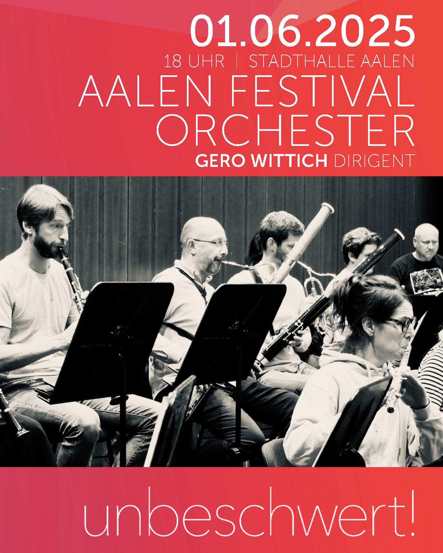 ☀️ KÖNNEN - BEGEISTERUNG - VERBUNDENHEIT ☀️
👉 KÖNNEN: 40 Musiker:innen aus deutschen Top-Orchestern gemeinsam auf der Bühne
👉 BEGEISTERUNG: Die Freude am gemeinsamen Konzert in dieser einmaligen Zusammensetzung springt aufs Publikum über
👉 VERBUNDENHEIT: Viele der Musiker:innen stammen ursprünglich aus unserer Region und kommen für dieses Konzert in ihre alte Heimat zurück.
👉 Tickets: Link in der Bio
UNBESCHWERT!
Gioachino Rossini: Ouvertüre zu „Der Barbier von Sevilla“
Charles Gounod: Sinfonie Nr. 1 D-Dur
Felix Mendelssohn: Sinfonie Nr. 4 A-Dur „Italienische“
#aalenfestivalorchester #AAFO #Konzert2025 #gerowittich #aalen #ostalbkreis #stadthalleaalen #klassik #stadtaalen #aalenkulturundevent #musikfürdieseele #musikfürsherz #hiddenchampions