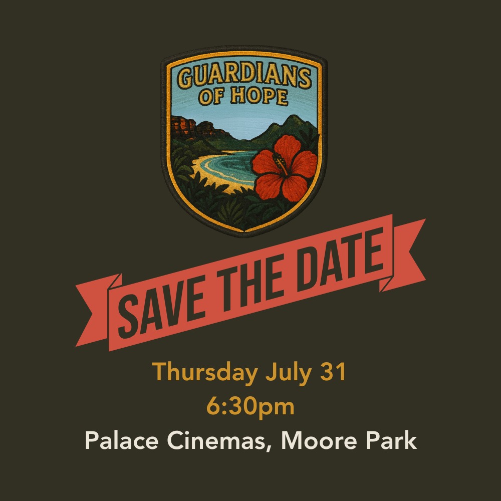 🎥 Save the date!
Join us for the Sydney premiere of Guardians of Hope
🗓 Thursday 31 July – World Ranger Day
📍 Palace Cinemas Moore Park
🕡 Doors 6:30 PM | Screening 7:00 PM
🎟 Limited seats | Merch available
👉 GuardiansOfHopeFilm.com
#GuardiansOfHopeFilm #WorldRangerDay #thingreenline @thingreenlinefoundation @int_ranger_fed @gp1consulting @atomos.global @sarangerassociation @tasrangers @qldrangerassociation