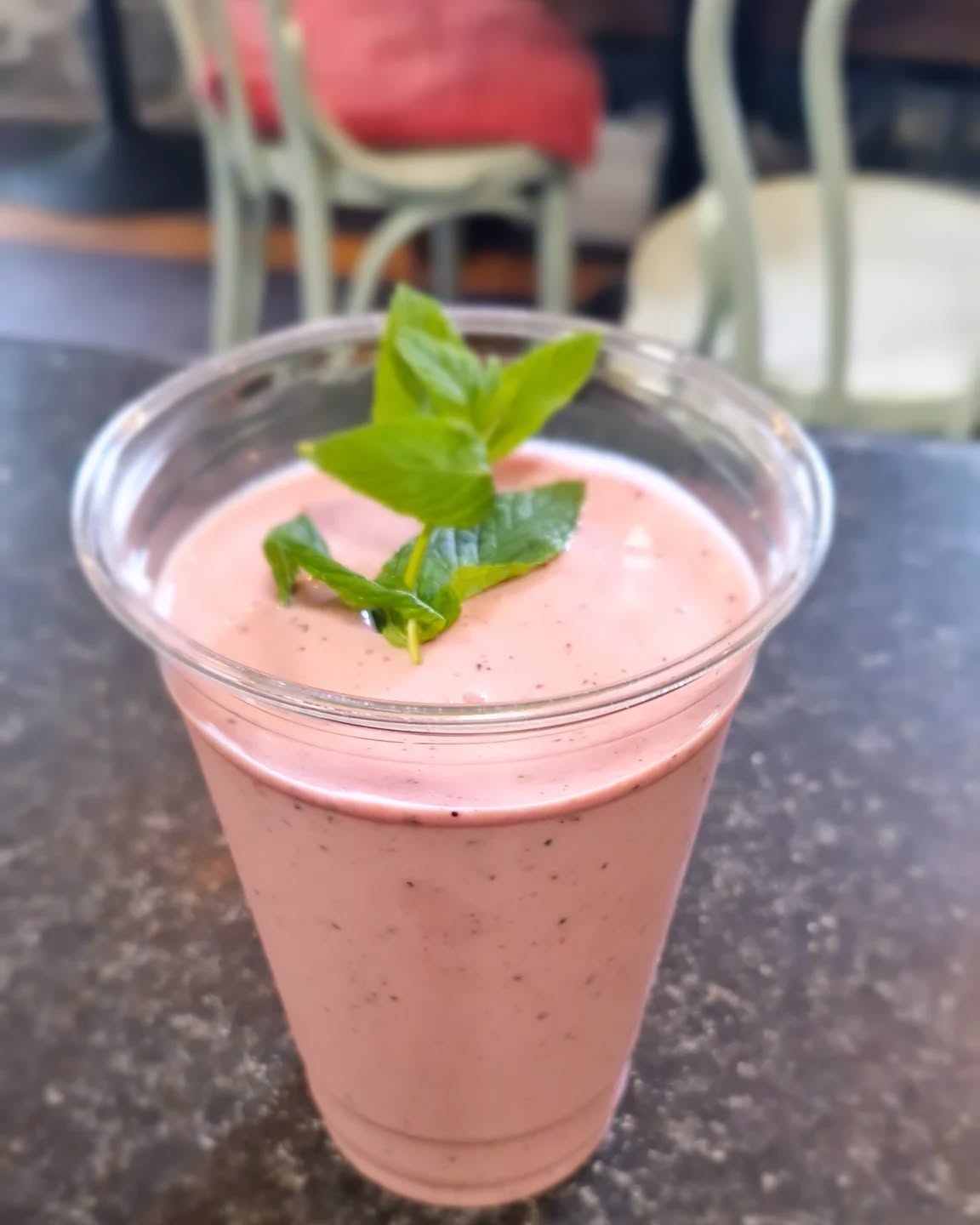 💫Acai smoothie 🩷 with added gut health goodness 🤩