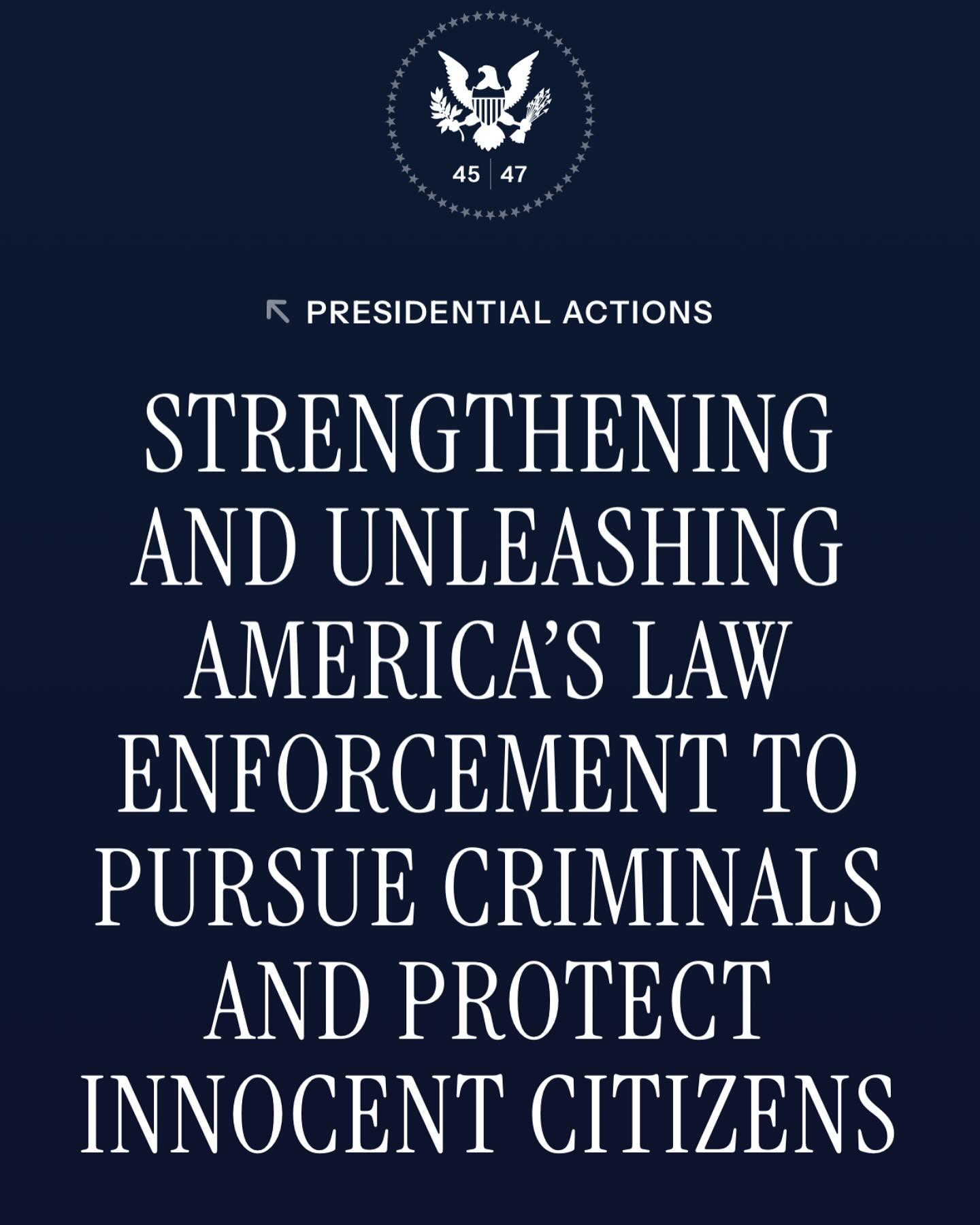 He’s really doing it.