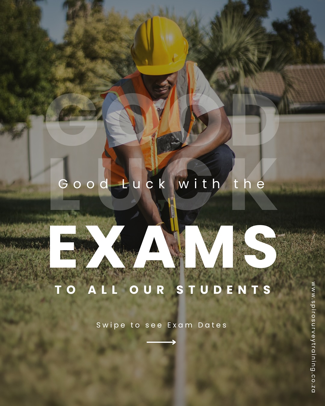 Good Luck to All Our Students!
As you gear up for your Chamber of Mines / Minerals Council exams, we’re cheering you on every step of the way.
Best wishes to everyone writing:
* Elementary Survey
* Advanced Survey Theory
* Advanced Survey Law
* Elementary Sampling
* Advanced Valuation
You’ve got this! Focus, believe in your preparation, and give it your all.
#SpiroSurveyTraining #SurveyExams #MiningEducation #YouCanDoIt
