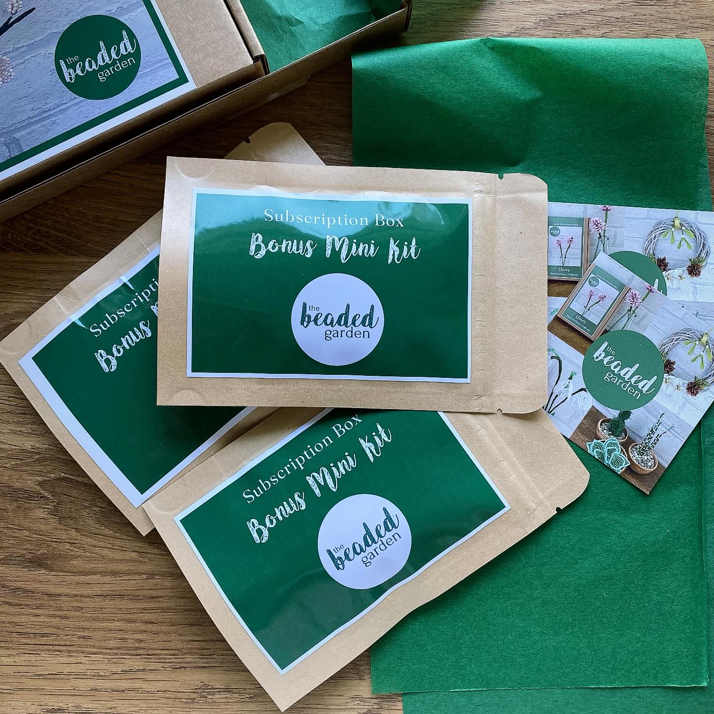 Packing up May’s subscription boxes today! Not going to spoil the surprise but you’re going to love this month’s project and the bonus mini kit is so cute!
#subscribe #subscriptionboxes #subscriptionbox #subscription #may #monthofmay #craftsubscriptionbox #thebeadedgarden