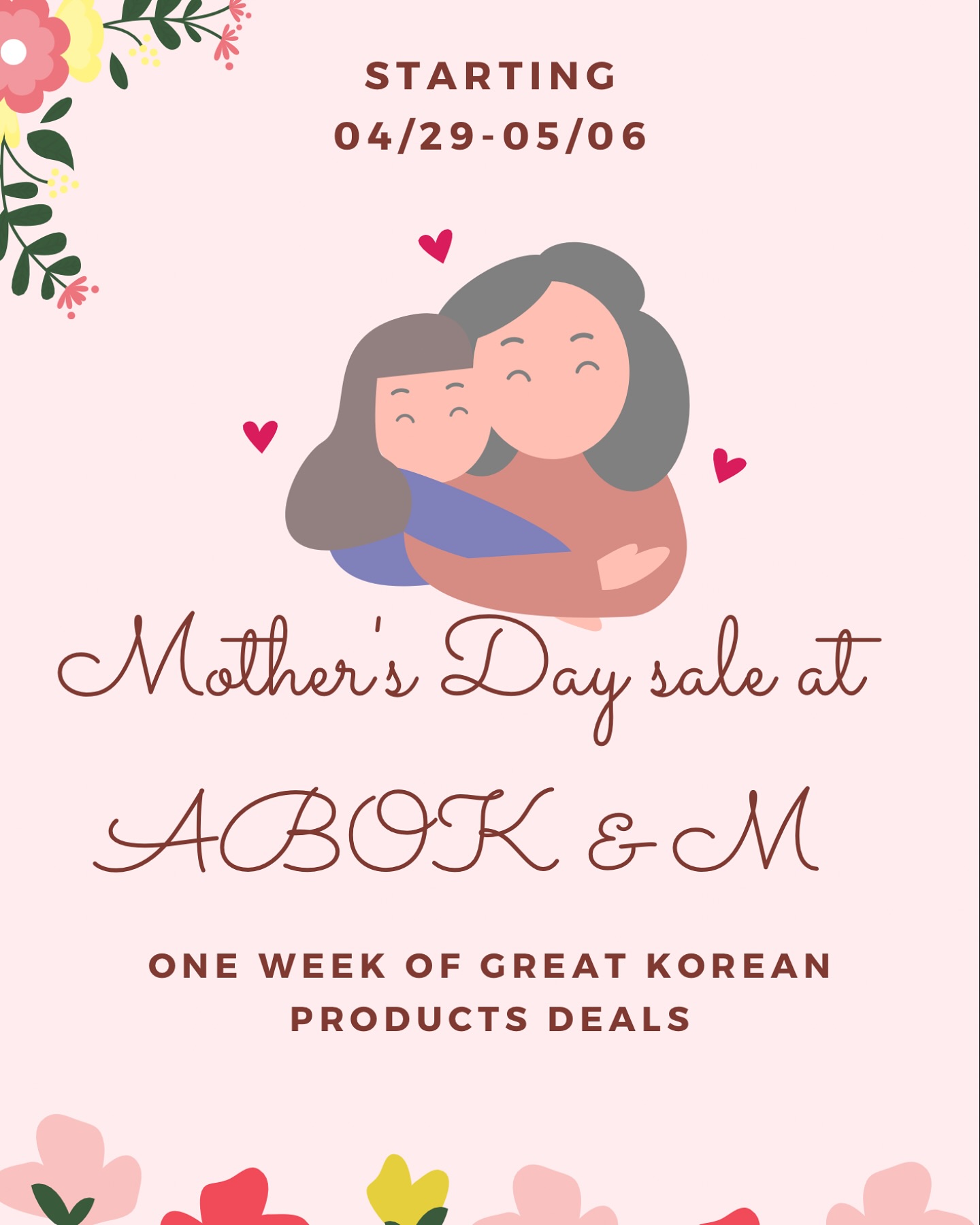 Donβt miss a week full of free goodiesπ π«ΆπΌπΈ
#mothersday #medicubebundle #medicube #kdramas
#kpop #kbeauty #kbeauty #korealovers #koreanlifestyle #lavishlifestyle #lavishfashion
#mothersdaypresent #mothersdaydeals
#mothersdaysale #mothersdaygiftideas #madeinkorea #koreanskincare #koreanbeautyproduct #a_bit_of_Korea_n_more #supportwomanowned #koreanstyle #abokandmbeauty #girlboss #jesus #supportlocalbusiness #koreanbeauty #jesuschrist